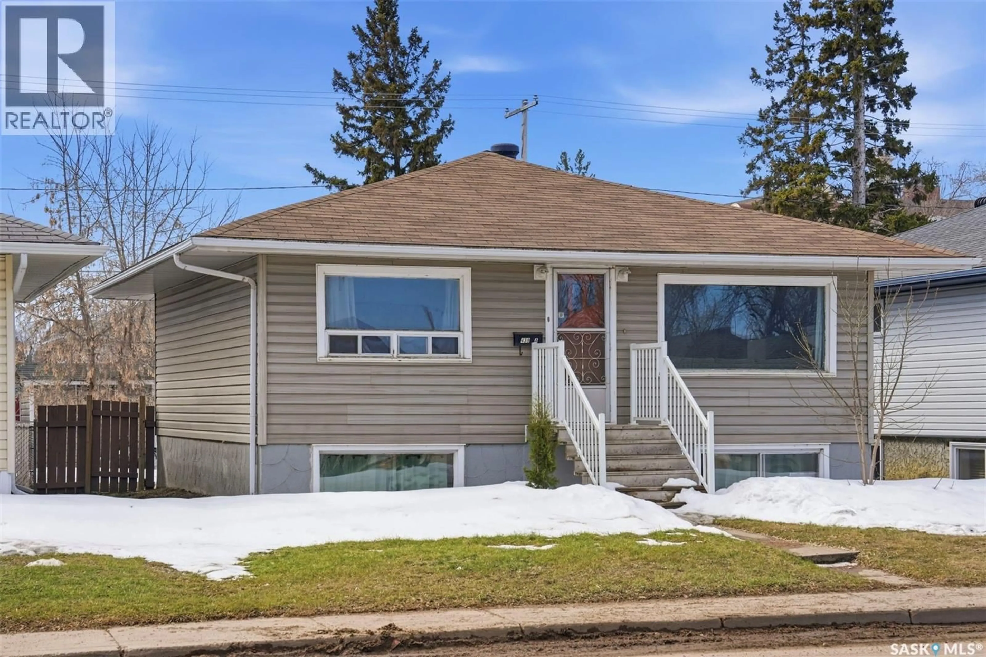 Home with vinyl exterior material, street for 439 22ND STREET, Prince Albert Saskatchewan S6V1V5