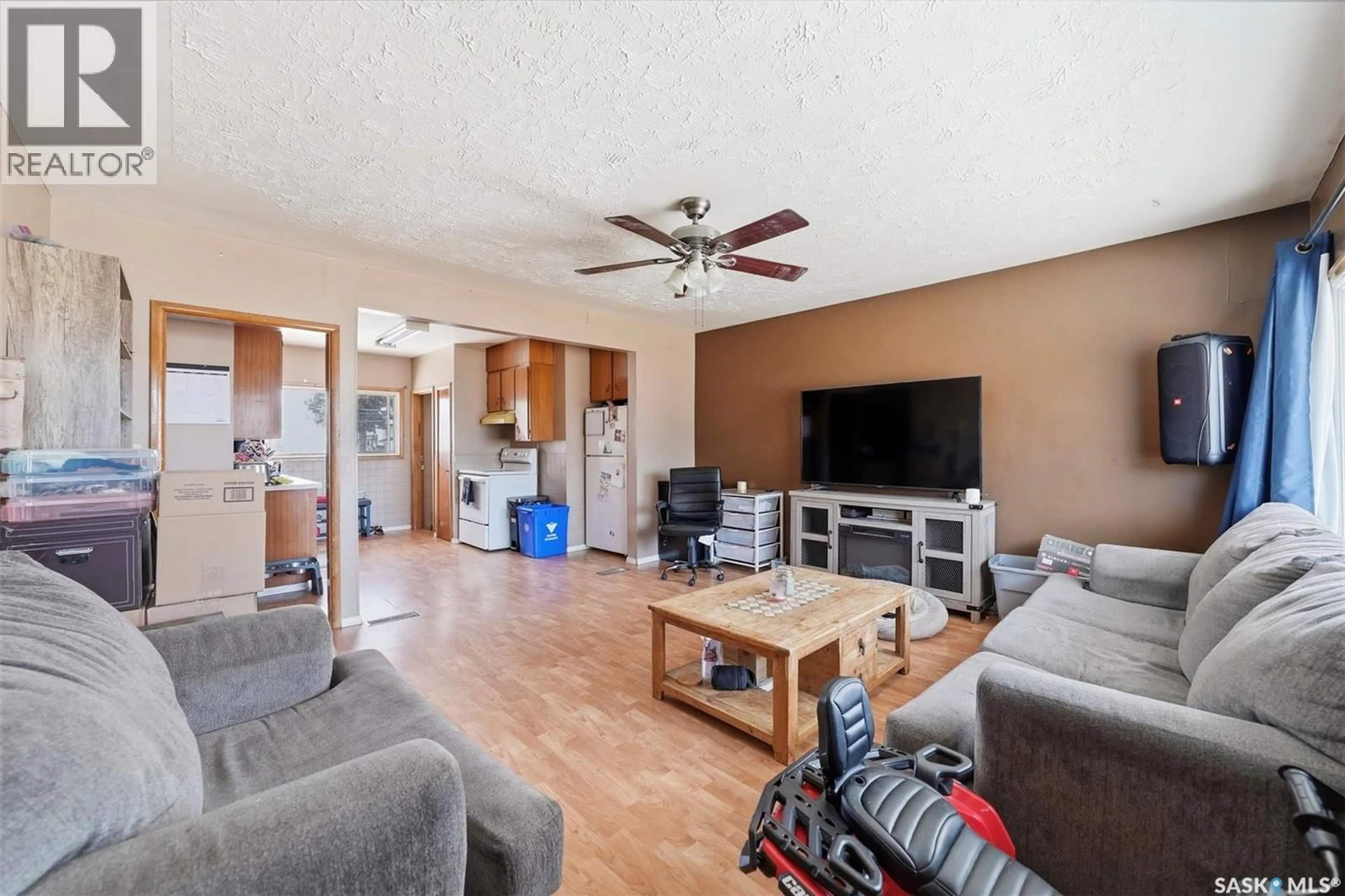 Living room with furniture, unknown for 439 22ND STREET, Prince Albert Saskatchewan S6V1V5