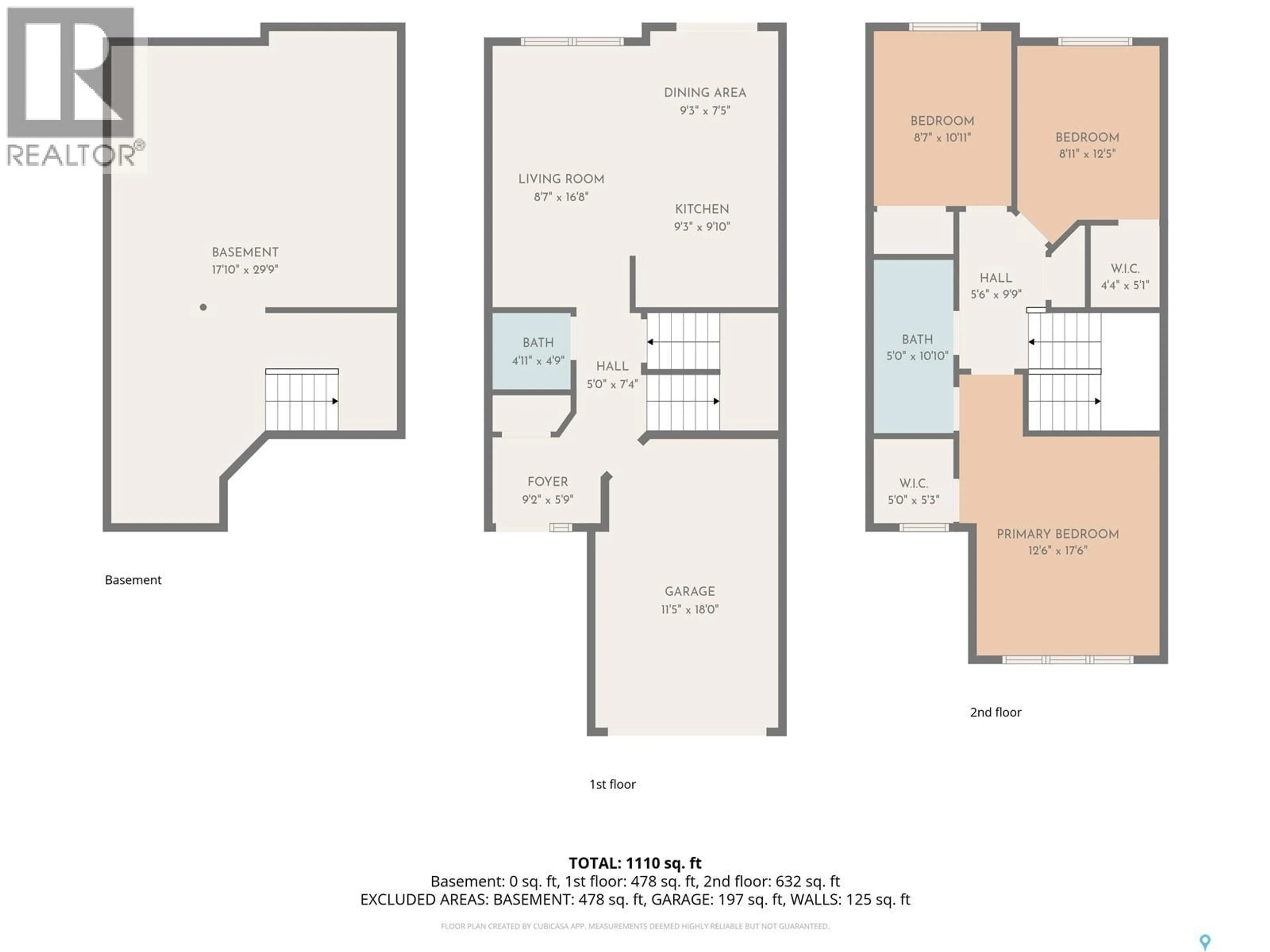 Floor plan for 105 - 306 LYND CRESCENT, Saskatoon Saskatchewan S7T0C3