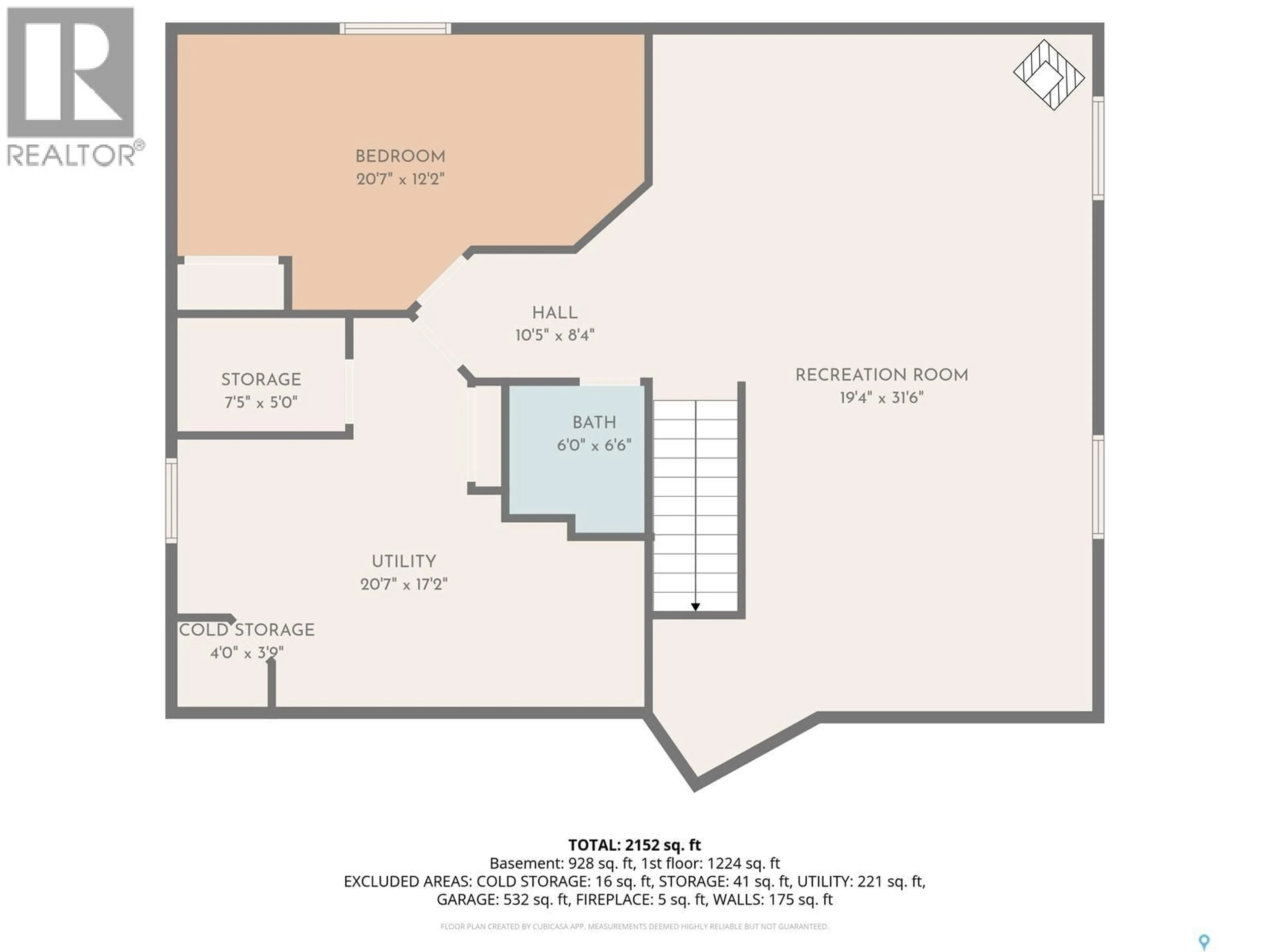 Floor plan for 112 GREENALL STREET, Balgonie Saskatchewan S0G0E0