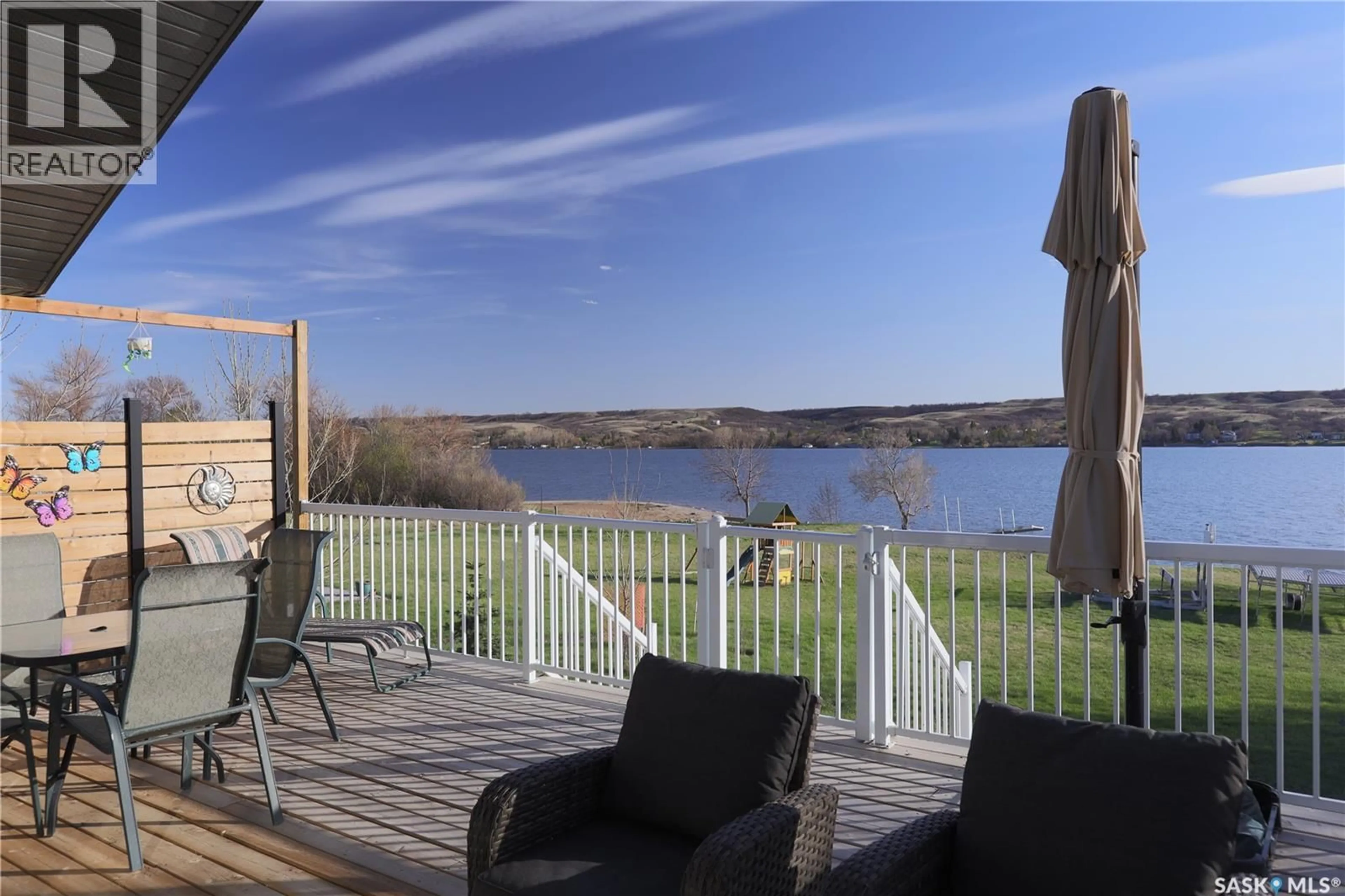 Patio, water/lake/river/ocean view for 48 NORTH SHORE DRIVE, Dufferin Rm No. 190 Saskatchewan S0G1P0