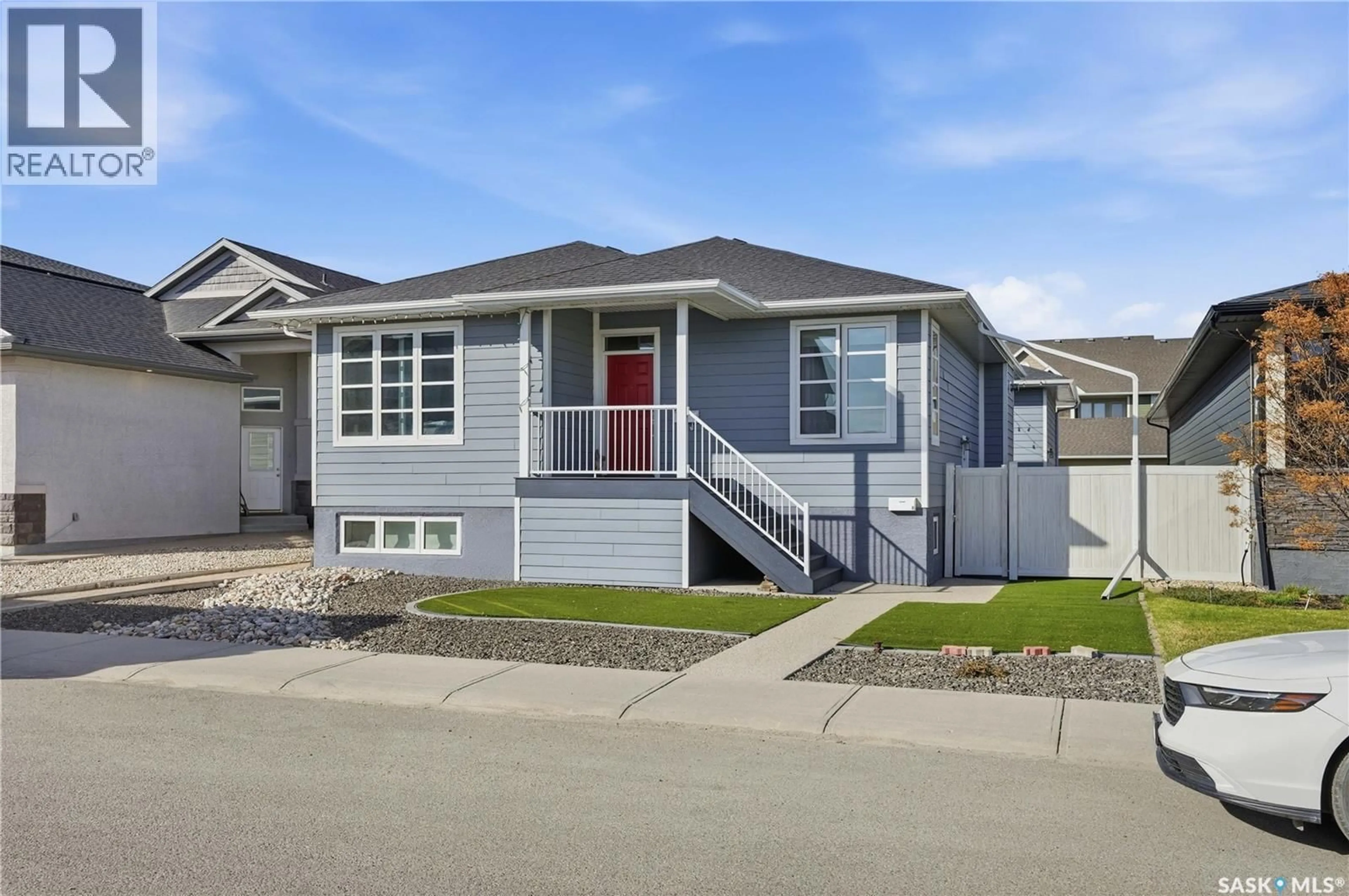Home with vinyl exterior material, street for E - 4202 GREEN OLIVE WAY, Regina Saskatchewan S4V1P8