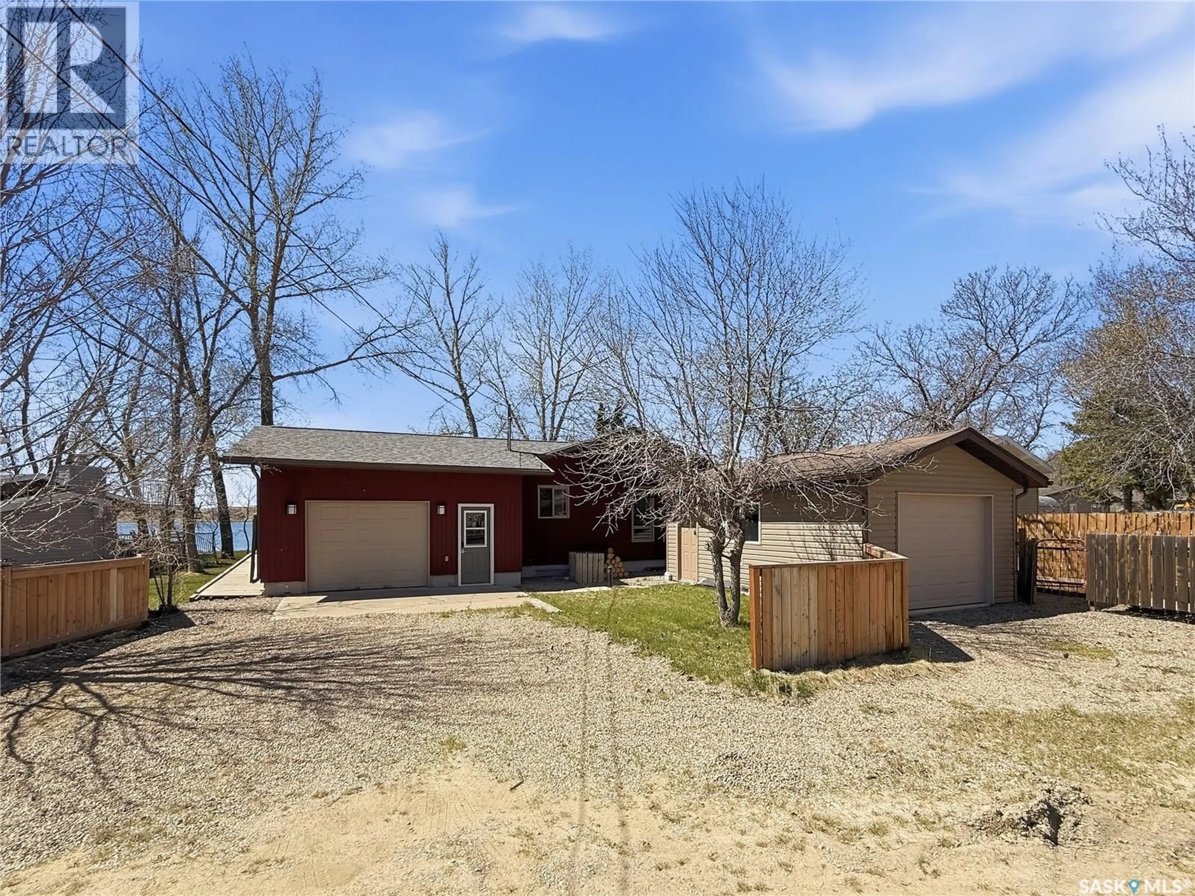 A pic from outside/outdoor area/front of a property/back of a property/a pic from drone, street for 105 ELIM DRIVE, Lac Pelletier Rm No. 107 Saskatchewan S0N0E0