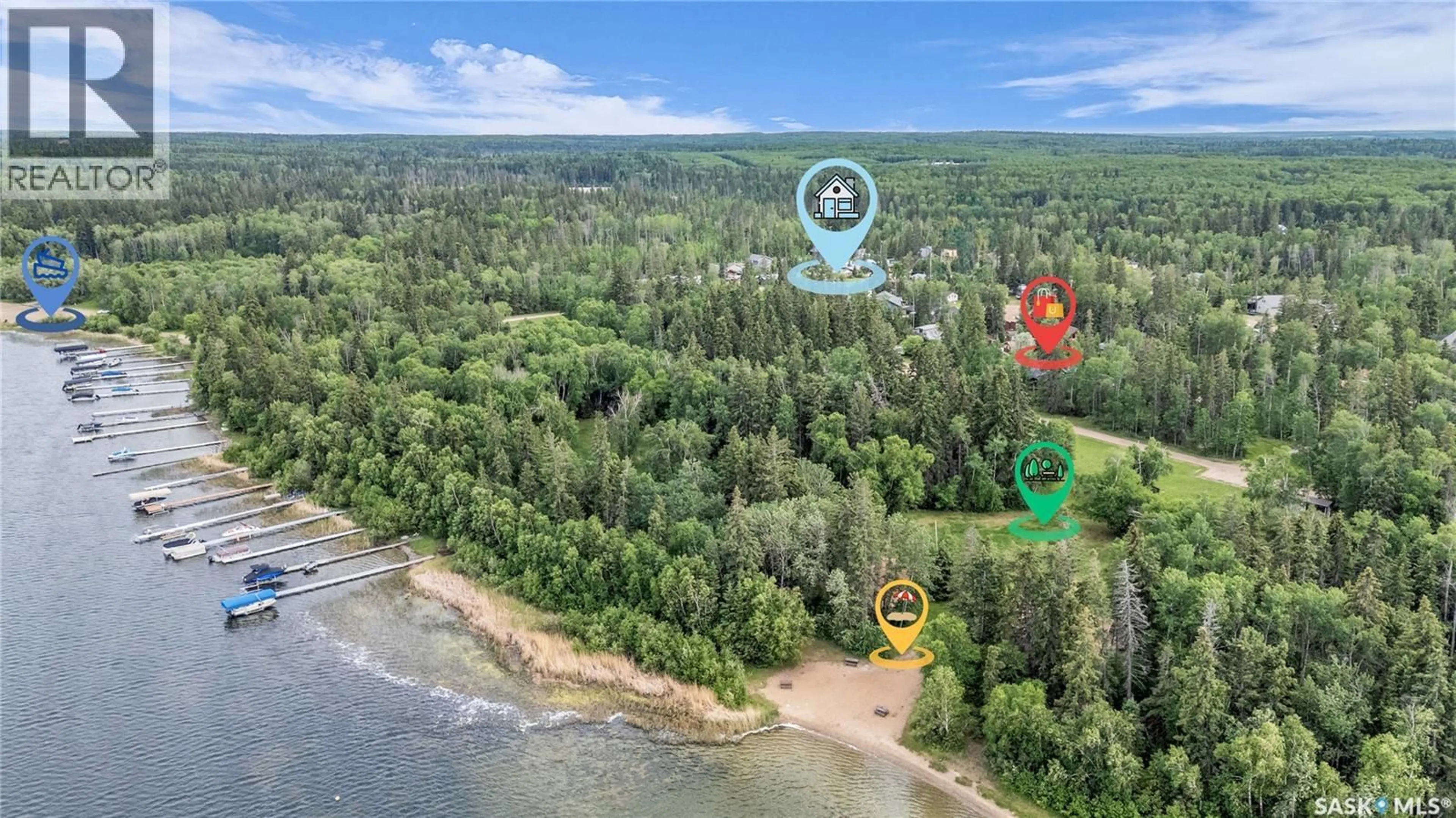 A pic from outside/outdoor area/front of a property/back of a property/a pic from drone, water/lake/river/ocean view for 116 FOSTER STREET, Lakeland Rm No. 521 Saskatchewan S0J0N0
