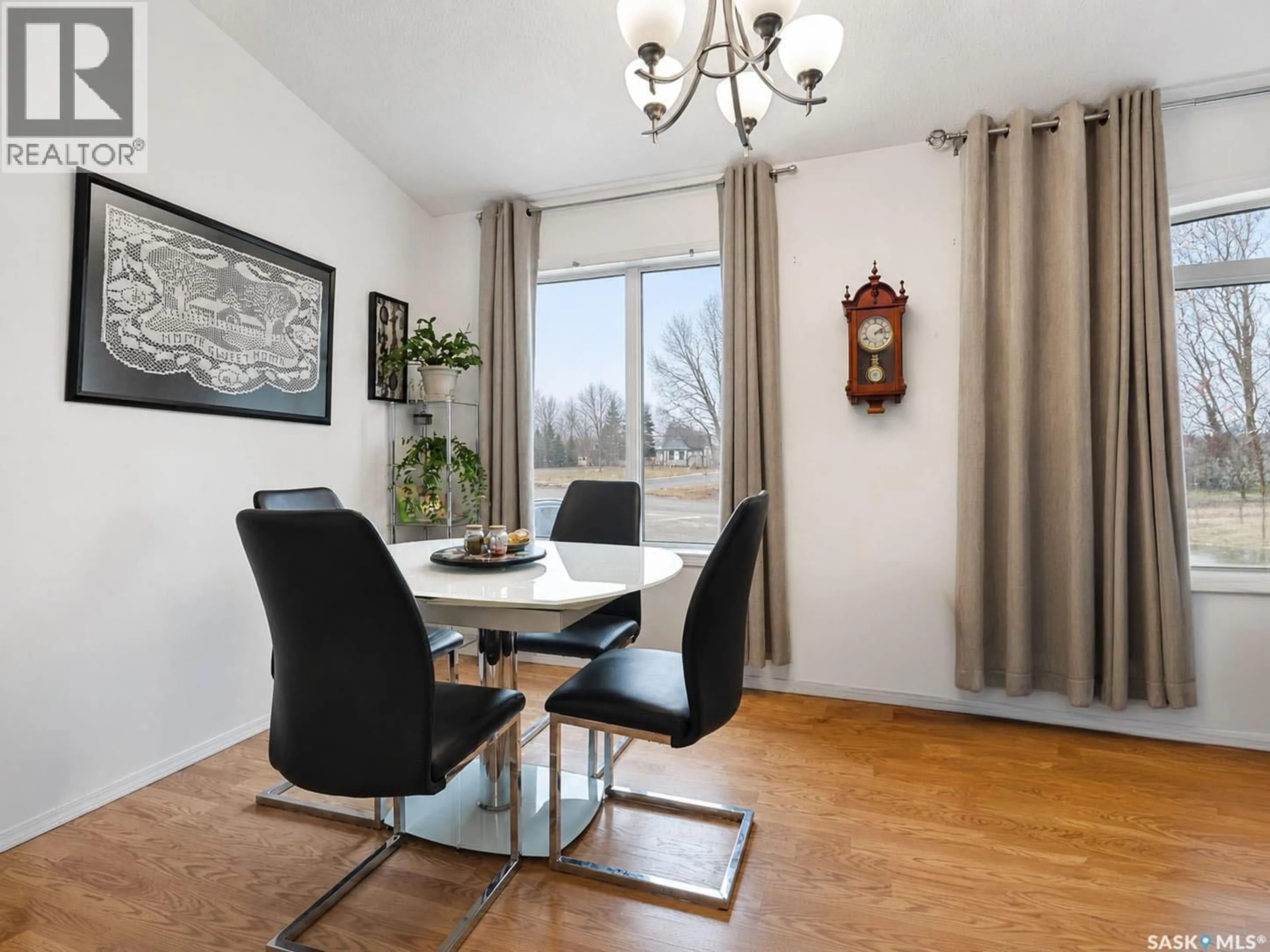 Dining room, wood/laminate floor for 741 MAIN STREET, Canwood Saskatchewan S0J0B4