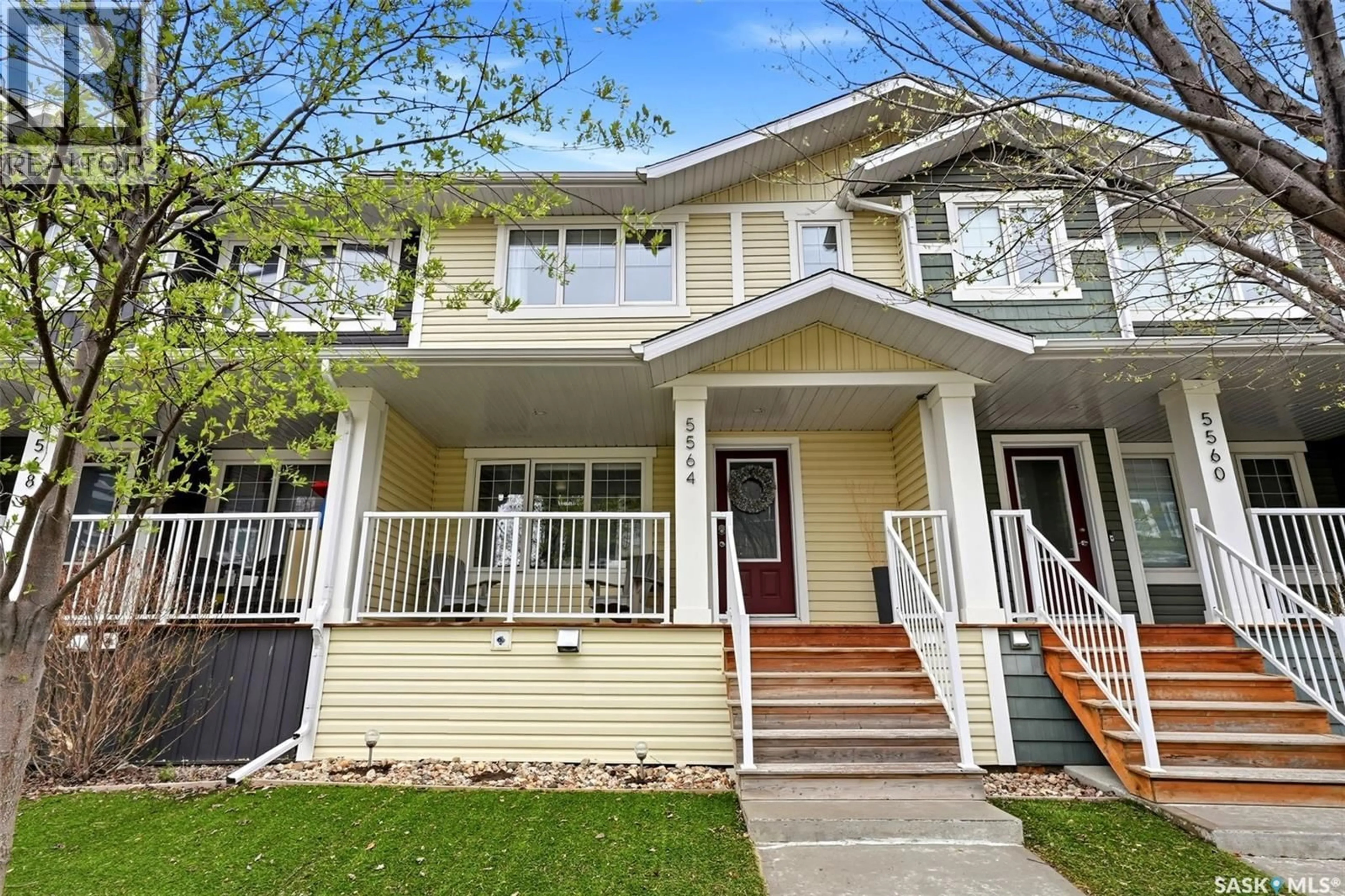 Home with vinyl exterior material, street for 5564 PREFONTAINE AVENUE, Regina Saskatchewan S4W0M8