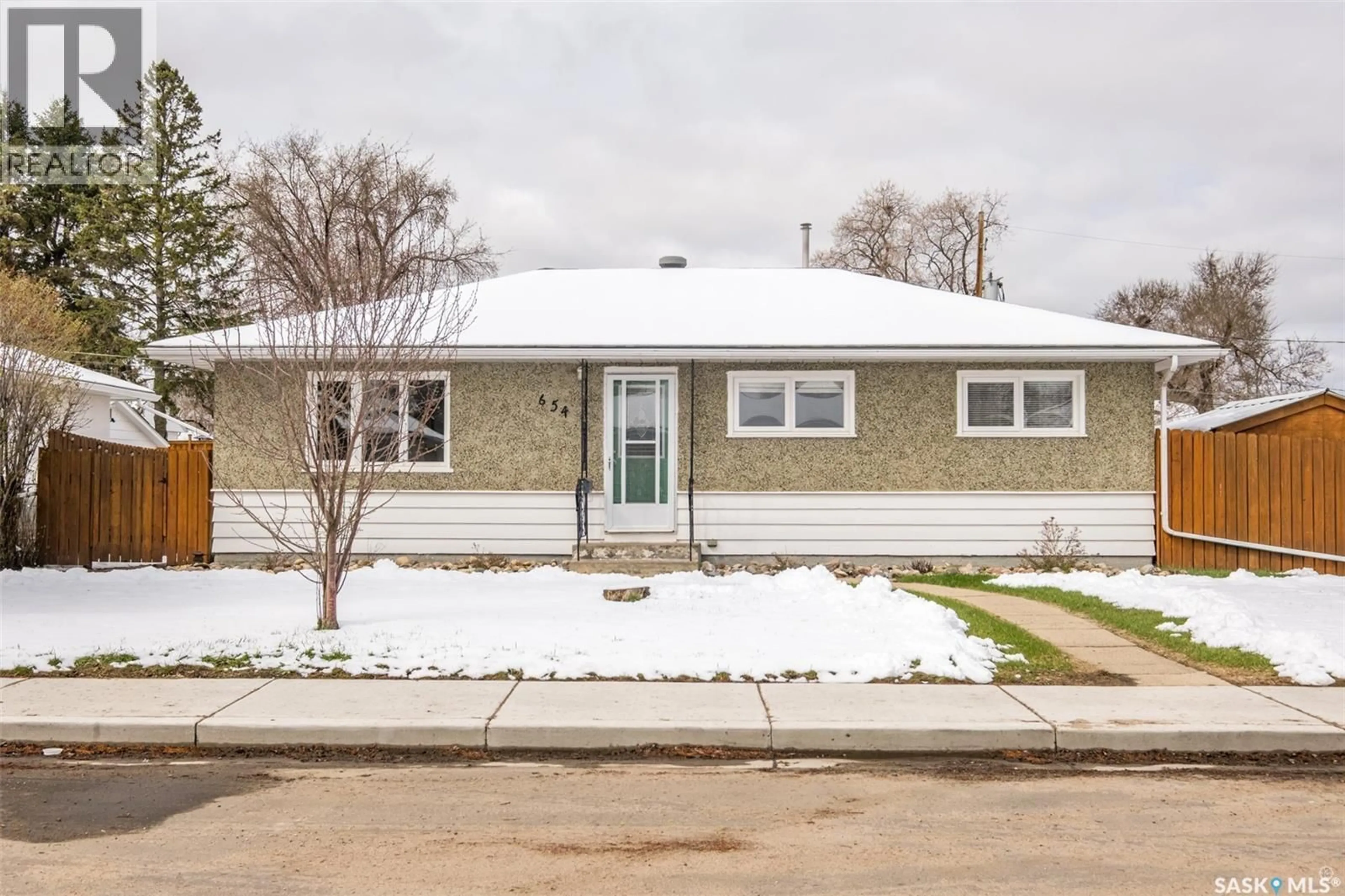 Home with brick exterior material, street for 654 23RD STREET, Prince Albert Saskatchewan S6V4H3