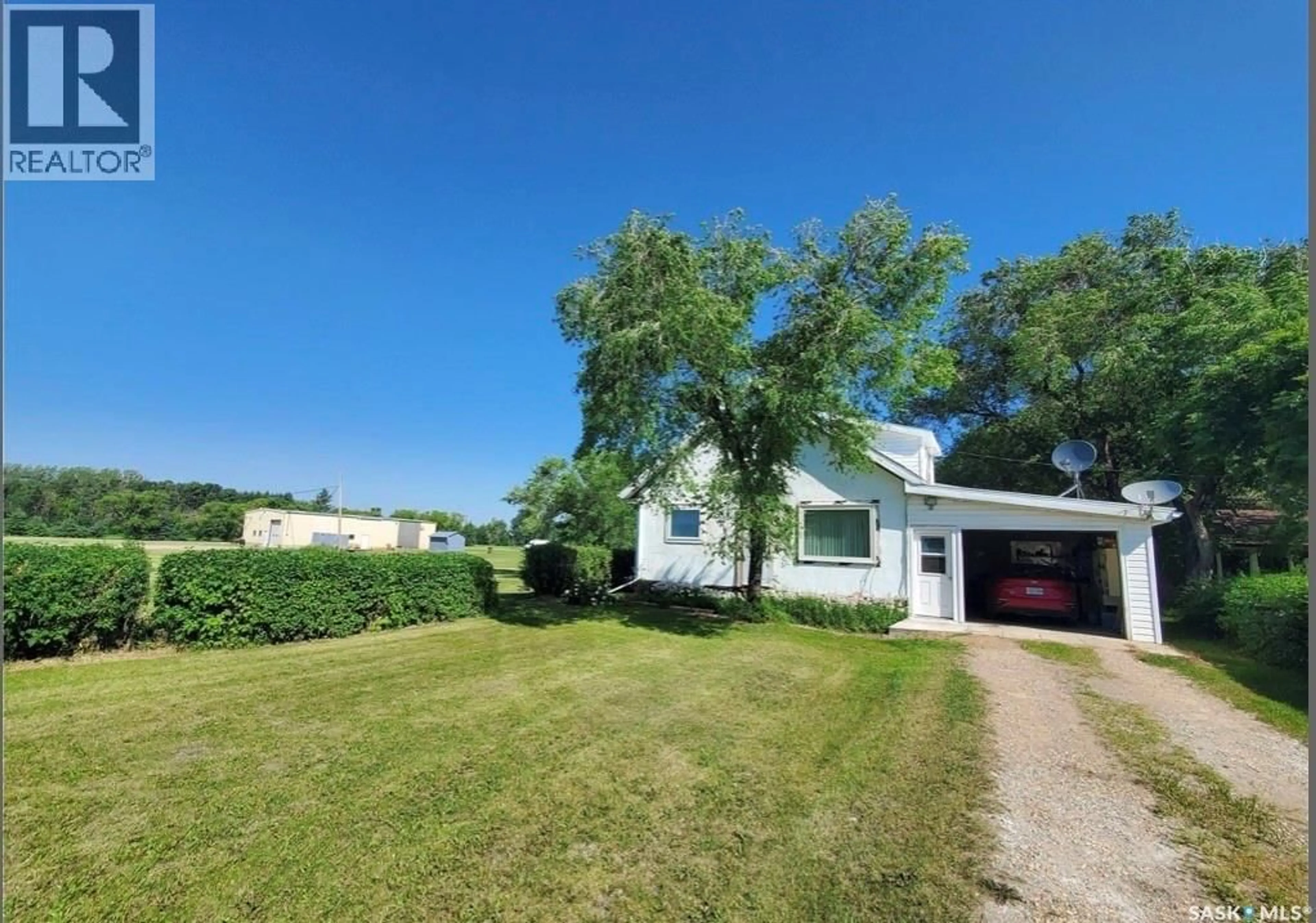 A pic from outside/outdoor area/front of a property/back of a property/a pic from drone, street for 130575 HIGHWAY, Runnymede Saskatchewan S0A3P0
