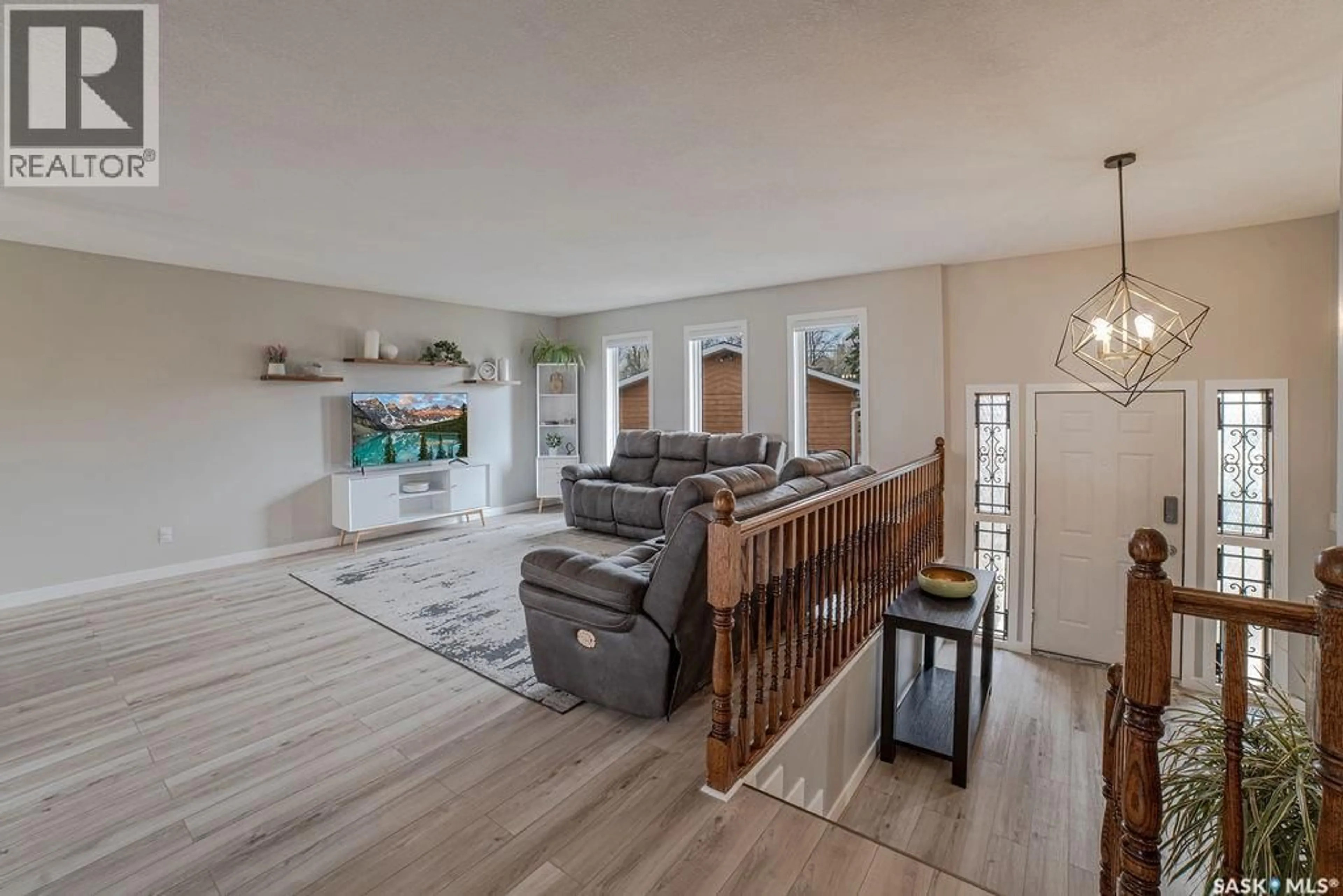 Living room with furniture, unknown for 1 HOIDALE AVENUE, Lajord Rm No. 128 Saskatchewan S0G2T0