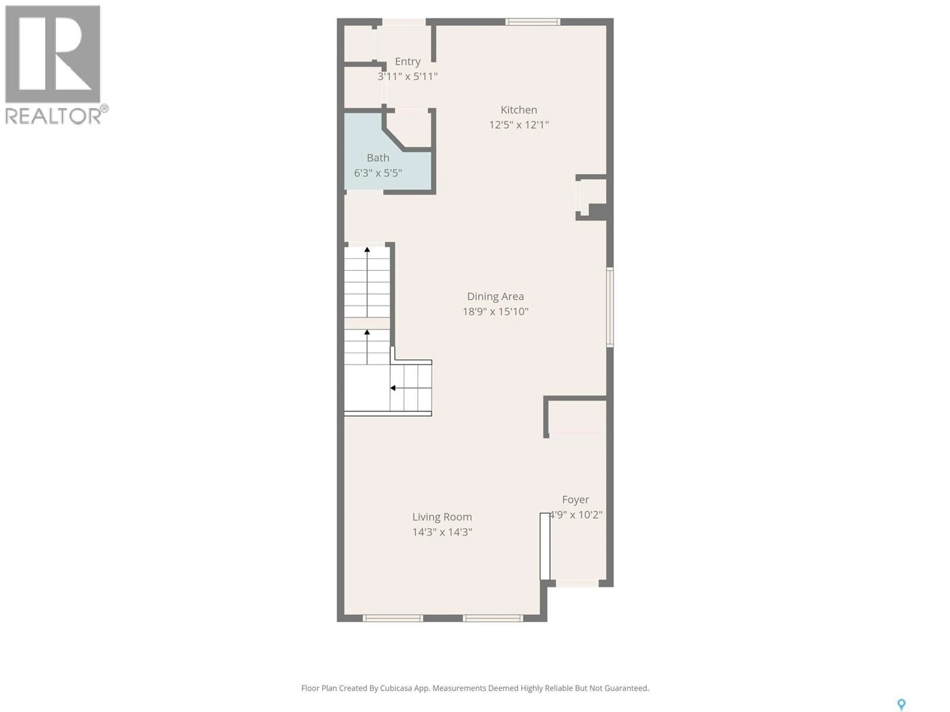 Floor plan for 1003 5TH STREET, Saskatoon Saskatchewan S7H1H3