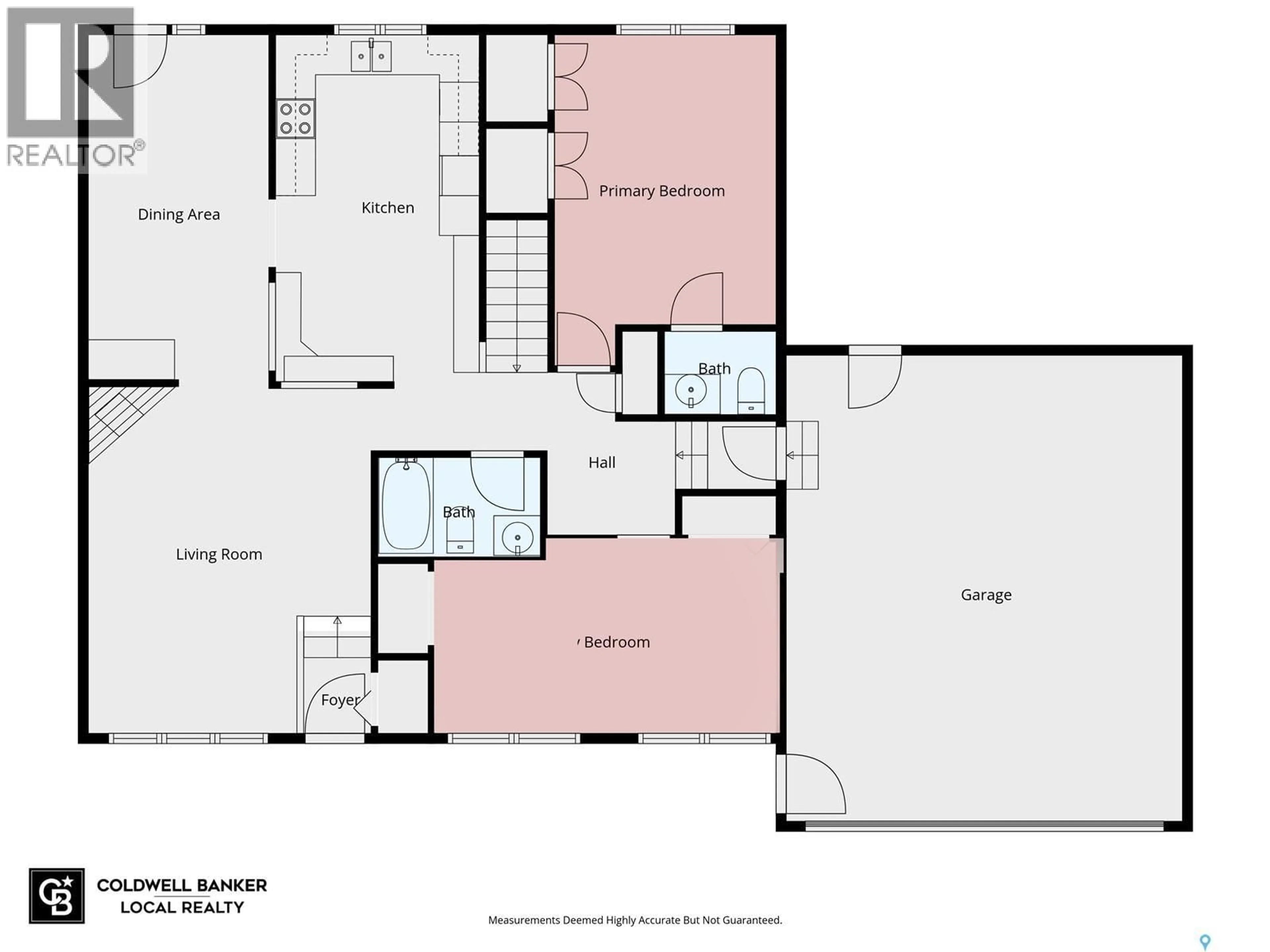 Floor plan for 57 DAISY CRESCENT, Moose Jaw Saskatchewan S6J1C2
