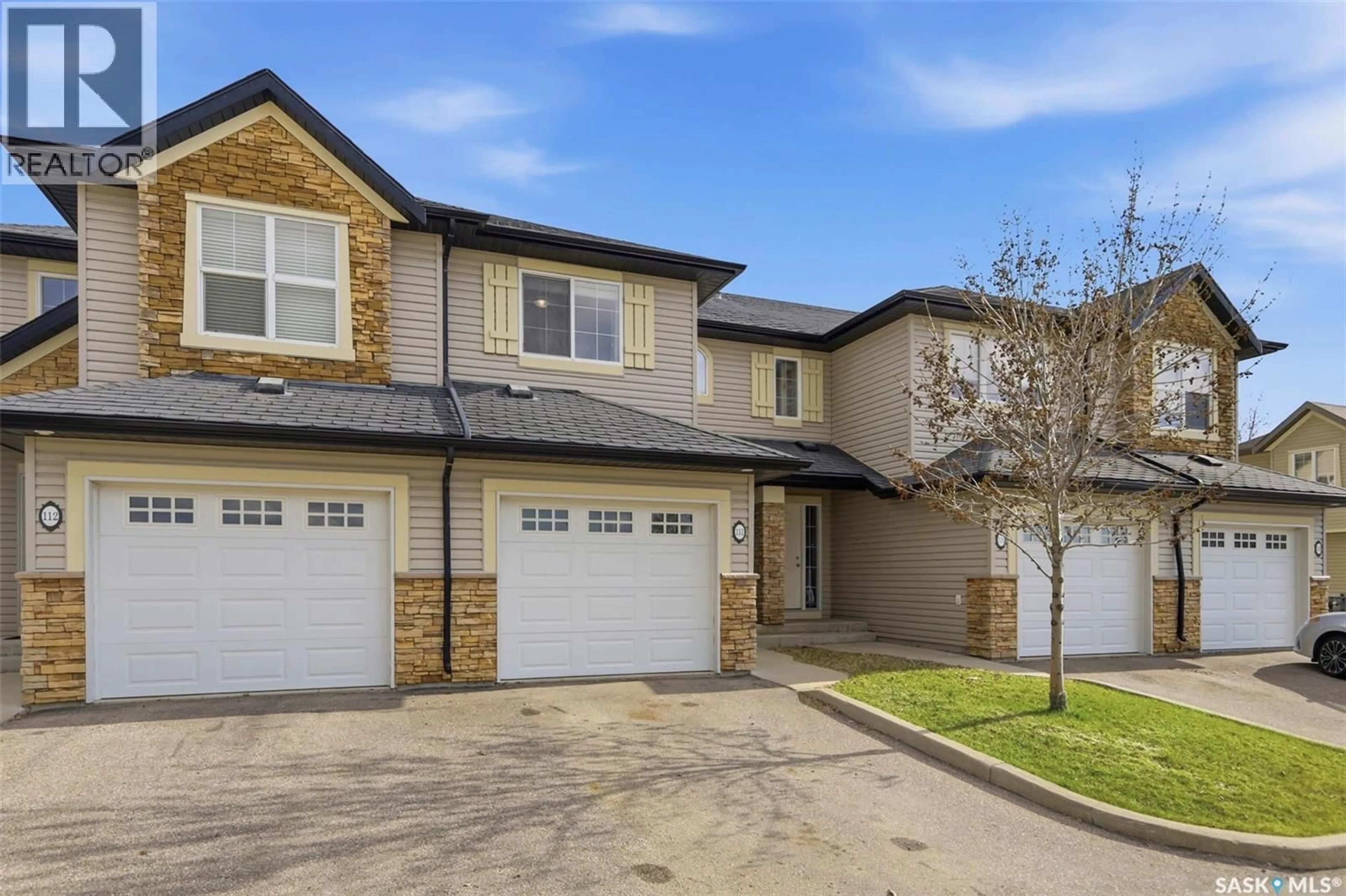 Home with brick exterior material, street for 111 105 LYND CRESCENT, Saskatoon Saskatchewan S7T0C3