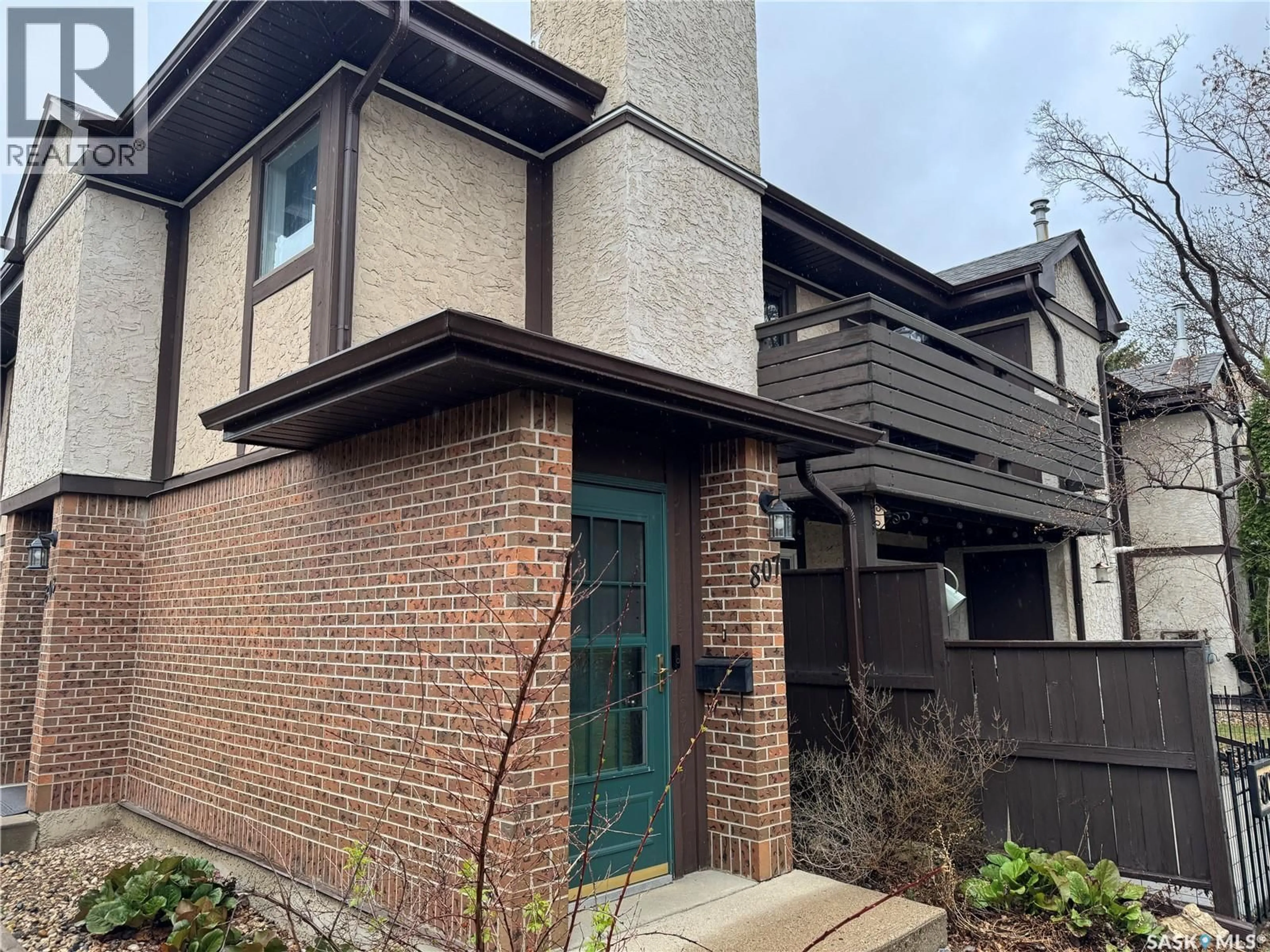 Home with brick exterior material, street for 603 - 807 LENORE DRIVE, Saskatoon Saskatchewan S7K6S1
