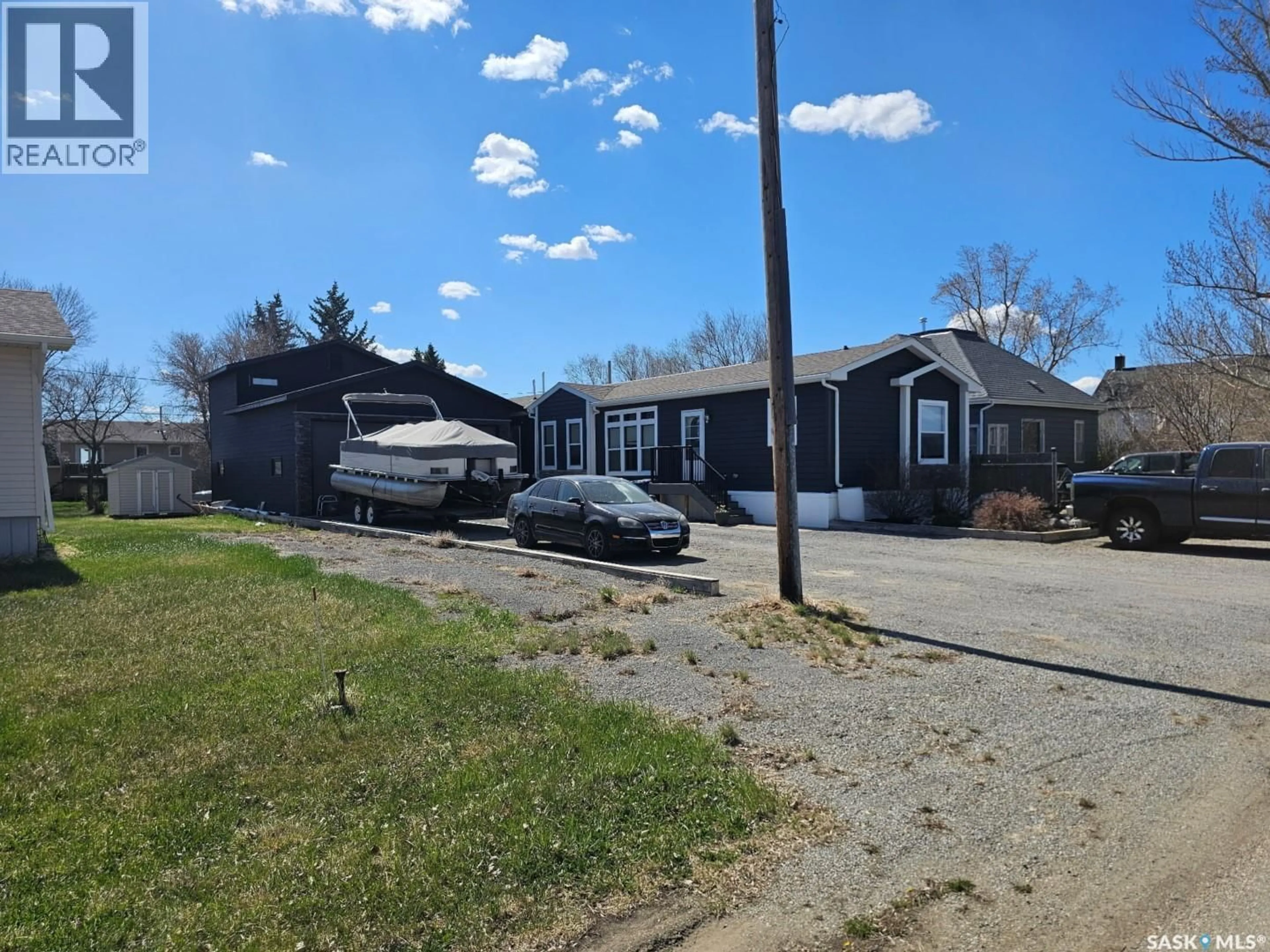 A pic from outside/outdoor area/front of a property/back of a property/a pic from drone, street for 314 BROME STREET, Yellow Grass Saskatchewan S0G5J0