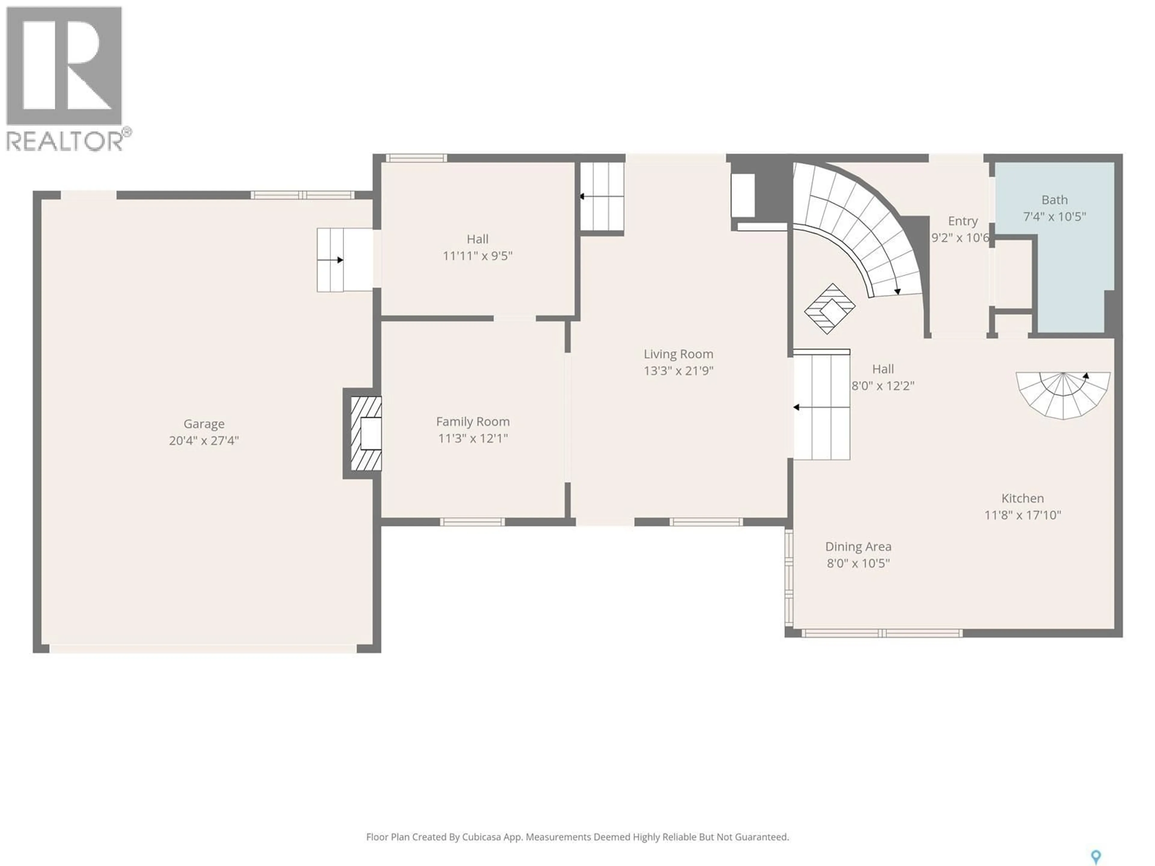 Floor plan for 516 1ST STREET, Waldheim Saskatchewan S0K4R0