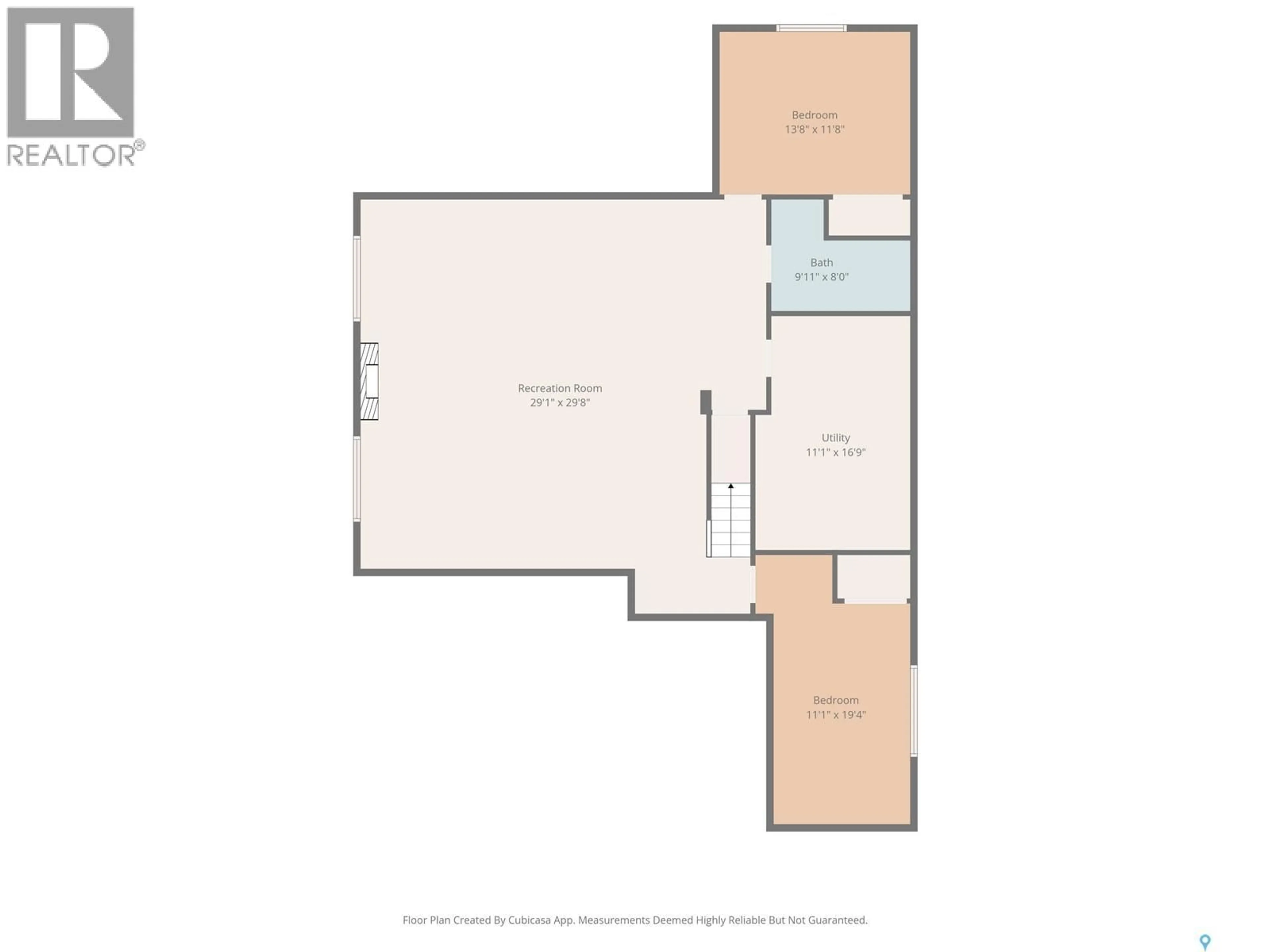 Floor plan for 522 HASTINGS CRESCENT, Saskatoon Saskatchewan S7V0E2