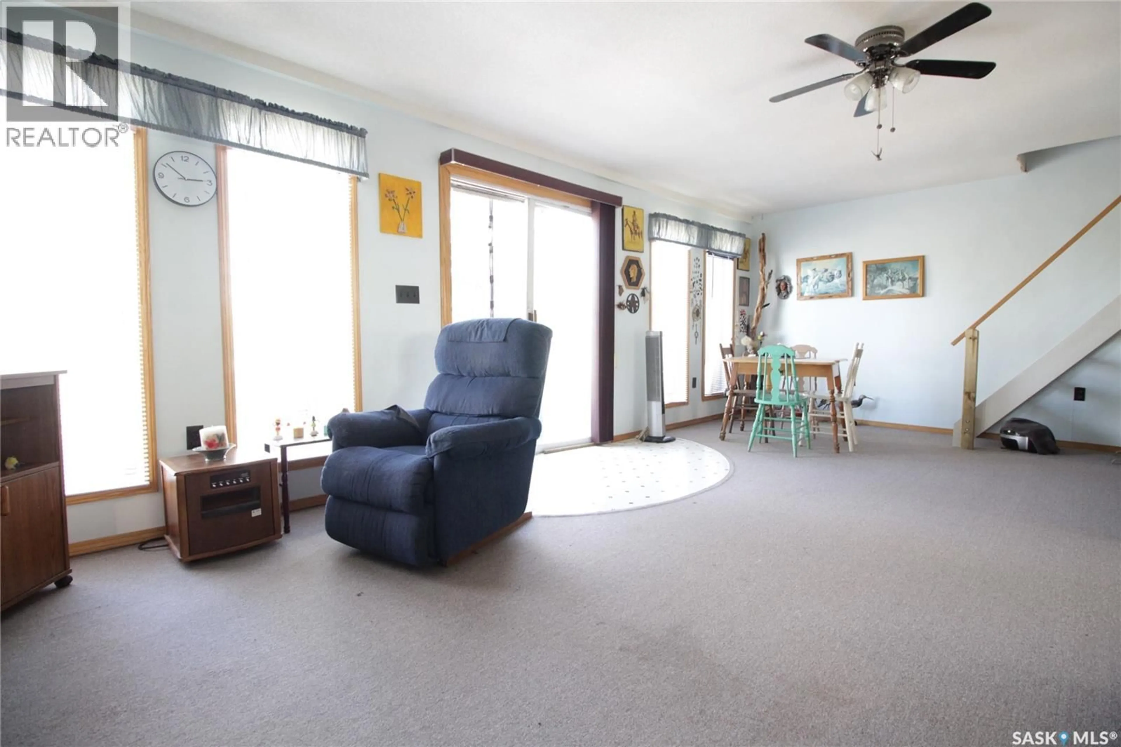 Living room with furniture, unknown for 18 ELM AVENUE, Moosomin Regional Park Saskatchewan S0G3N0
