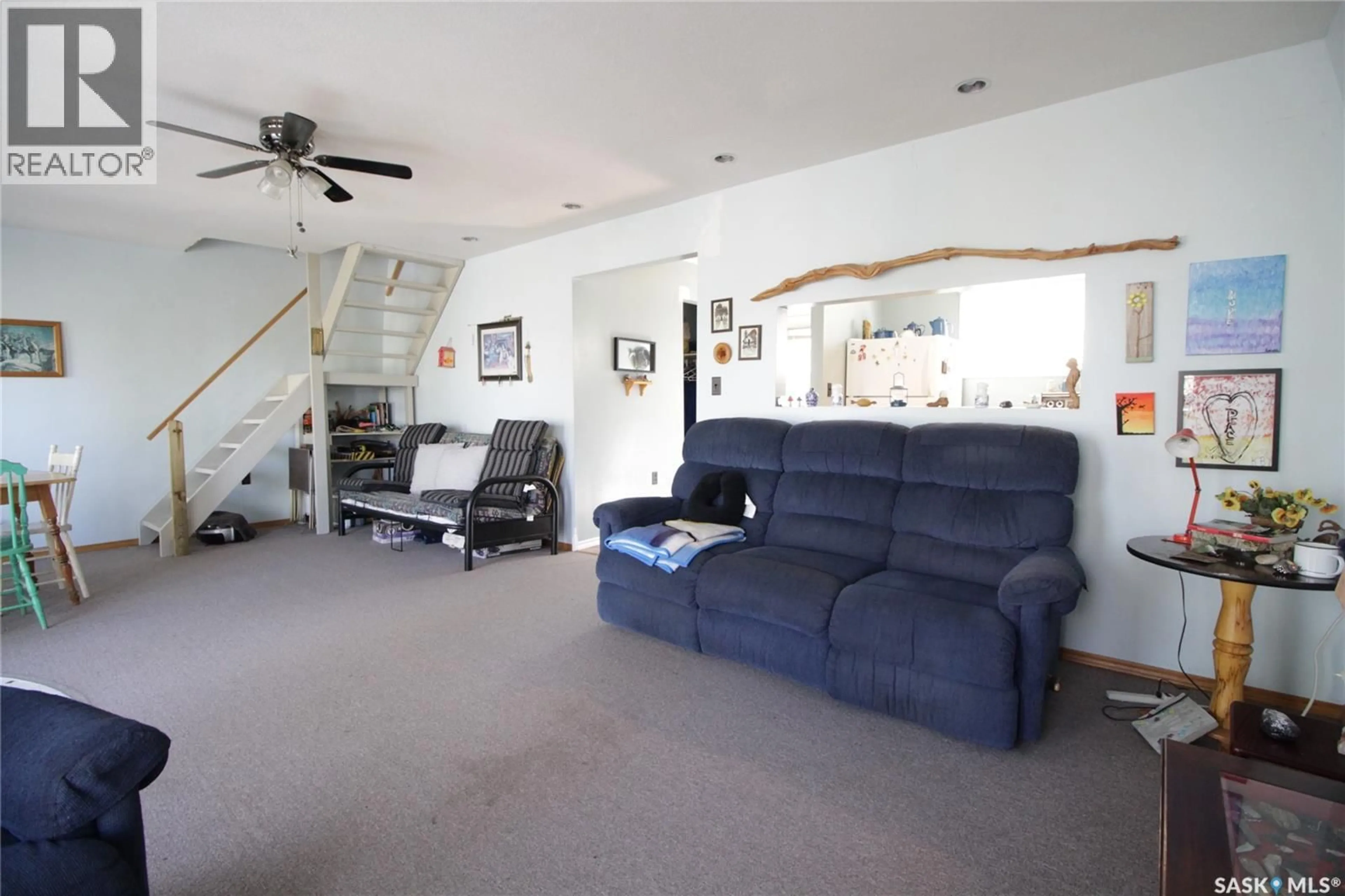 Living room with furniture, unknown for 18 ELM AVENUE, Moosomin Regional Park Saskatchewan S0G3N0