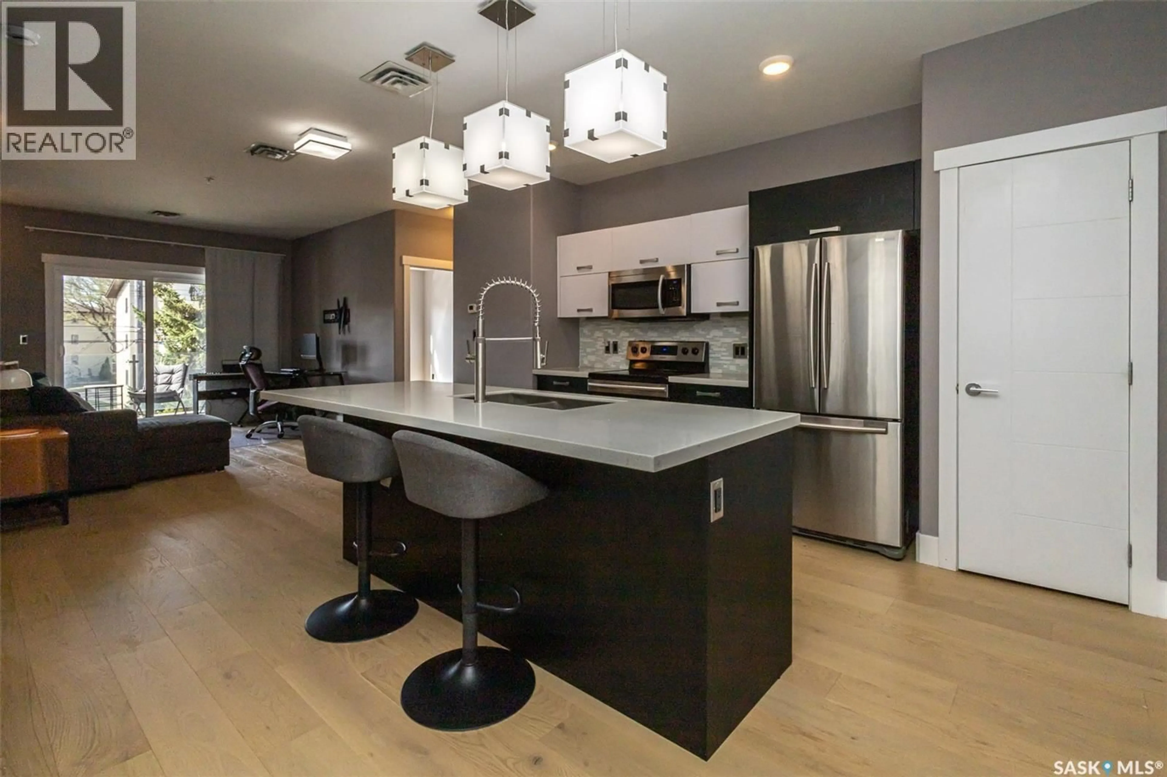 Contemporary kitchen, unknown for 206 - 1010 MAIN STREET, Saskatoon Saskatchewan S7H0K7