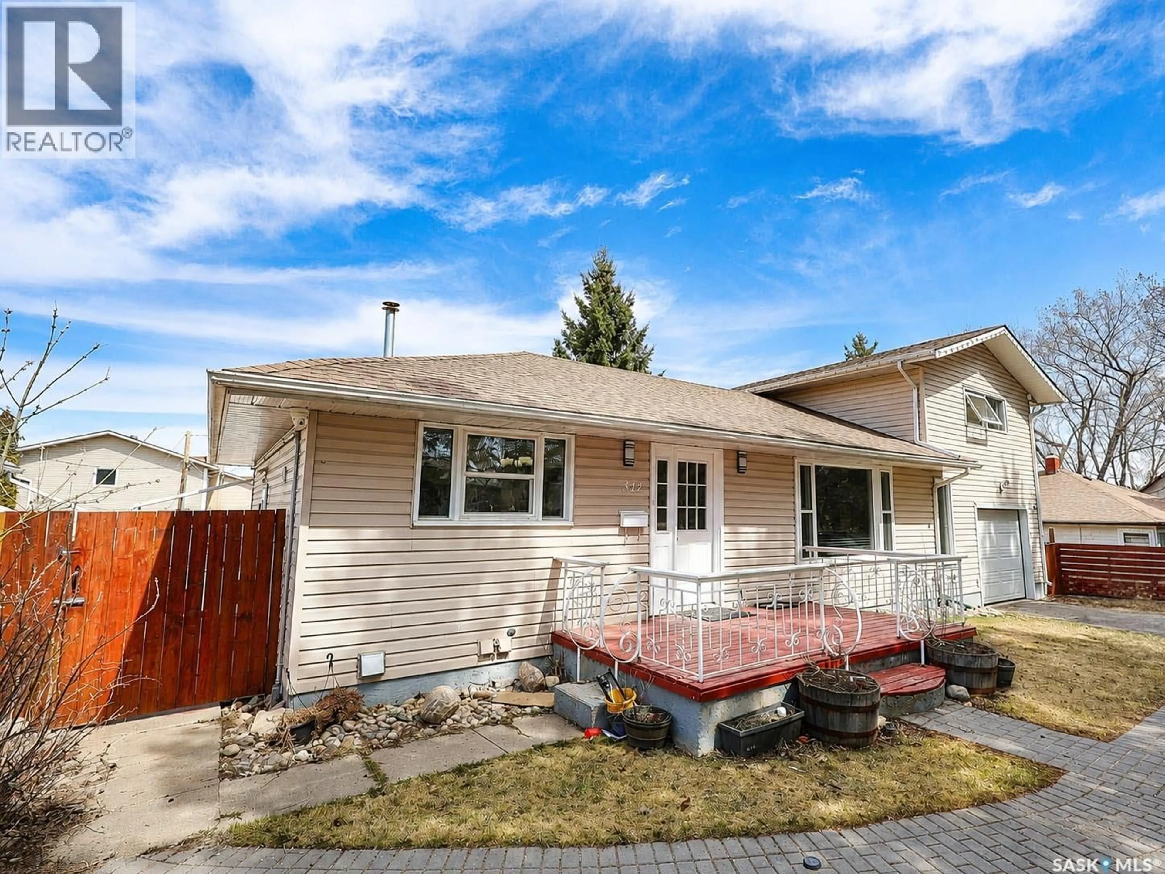 Home with vinyl exterior material, street for 312 20TH STREET, Prince Albert Saskatchewan S6V1K8