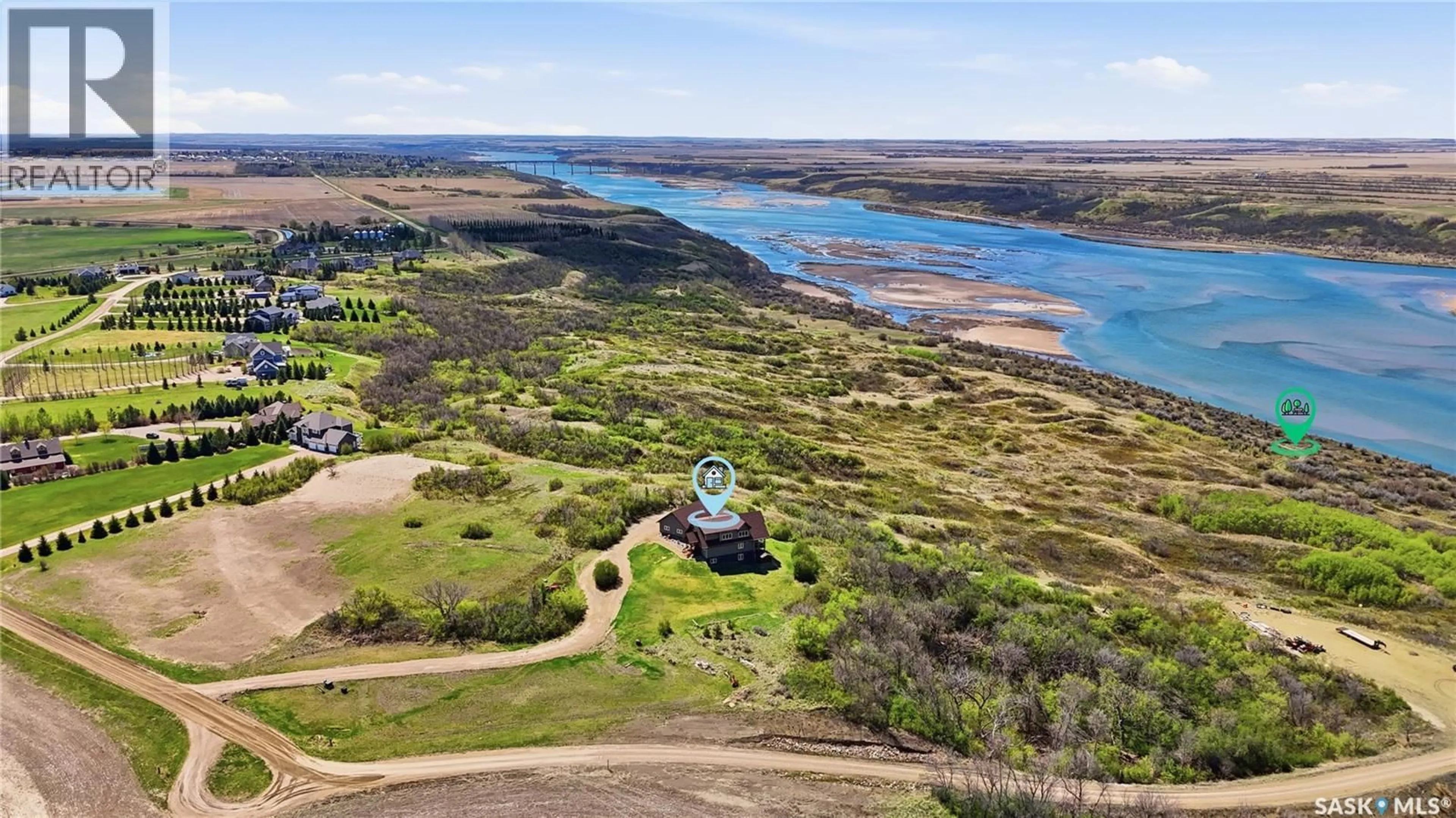 A pic from outside/outdoor area/front of a property/back of a property/a pic from drone, water/lake/river/ocean view for 166 RUDY LANE, Rudy Rm No. 284 Saskatchewan S0L2N0