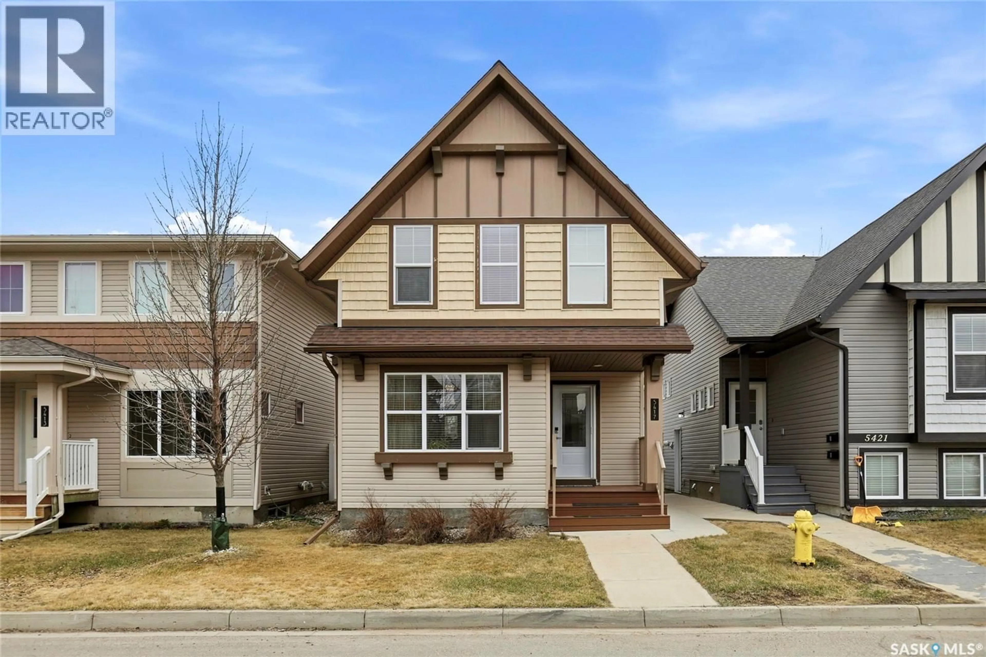 Home with brick exterior material, street for 5417 WHEREATT ROAD, Regina Saskatchewan S4W0K3