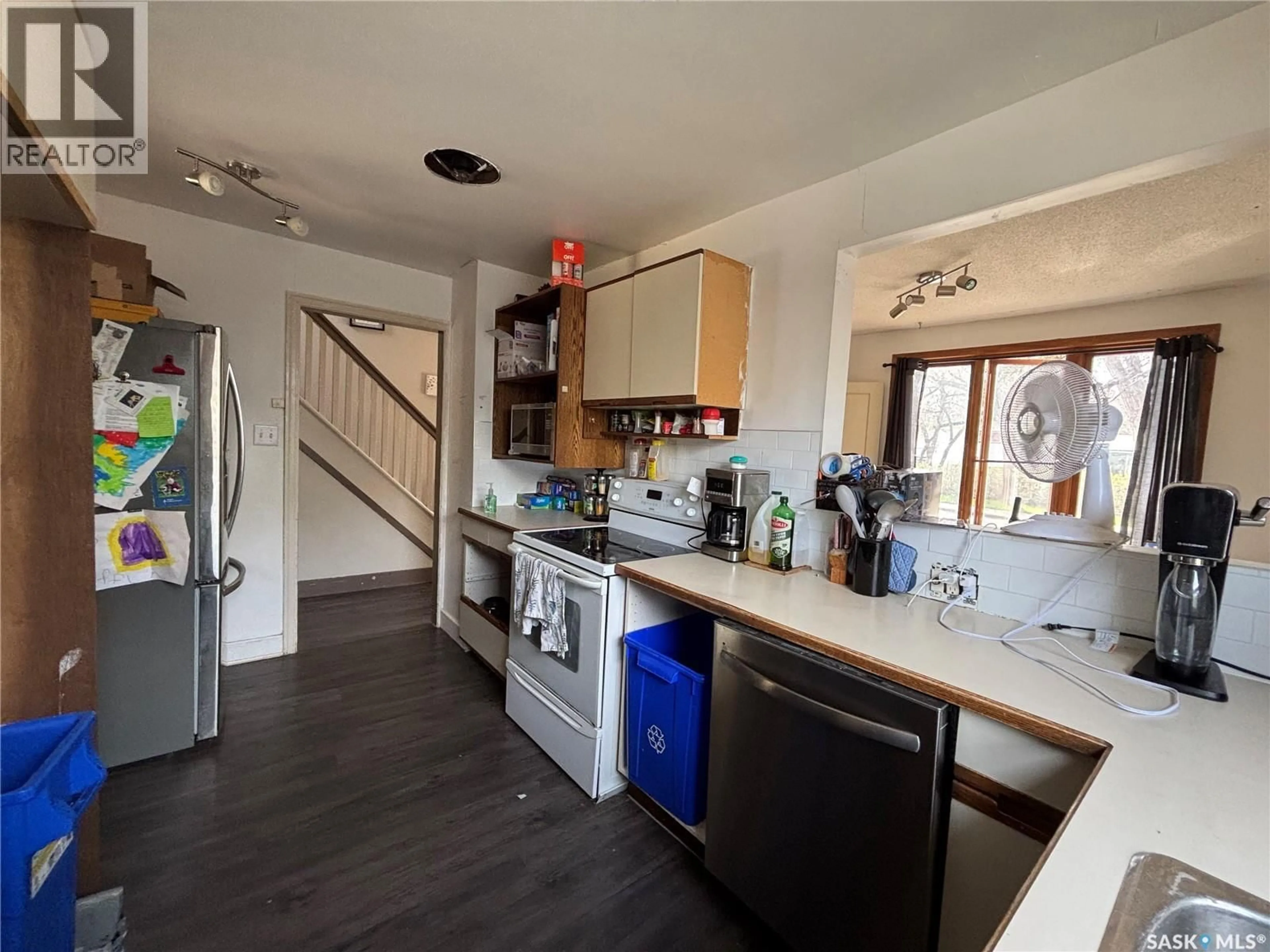 Open concept kitchen, unknown for 161 HALIFAX STREET, Regina Saskatchewan S4R2W5