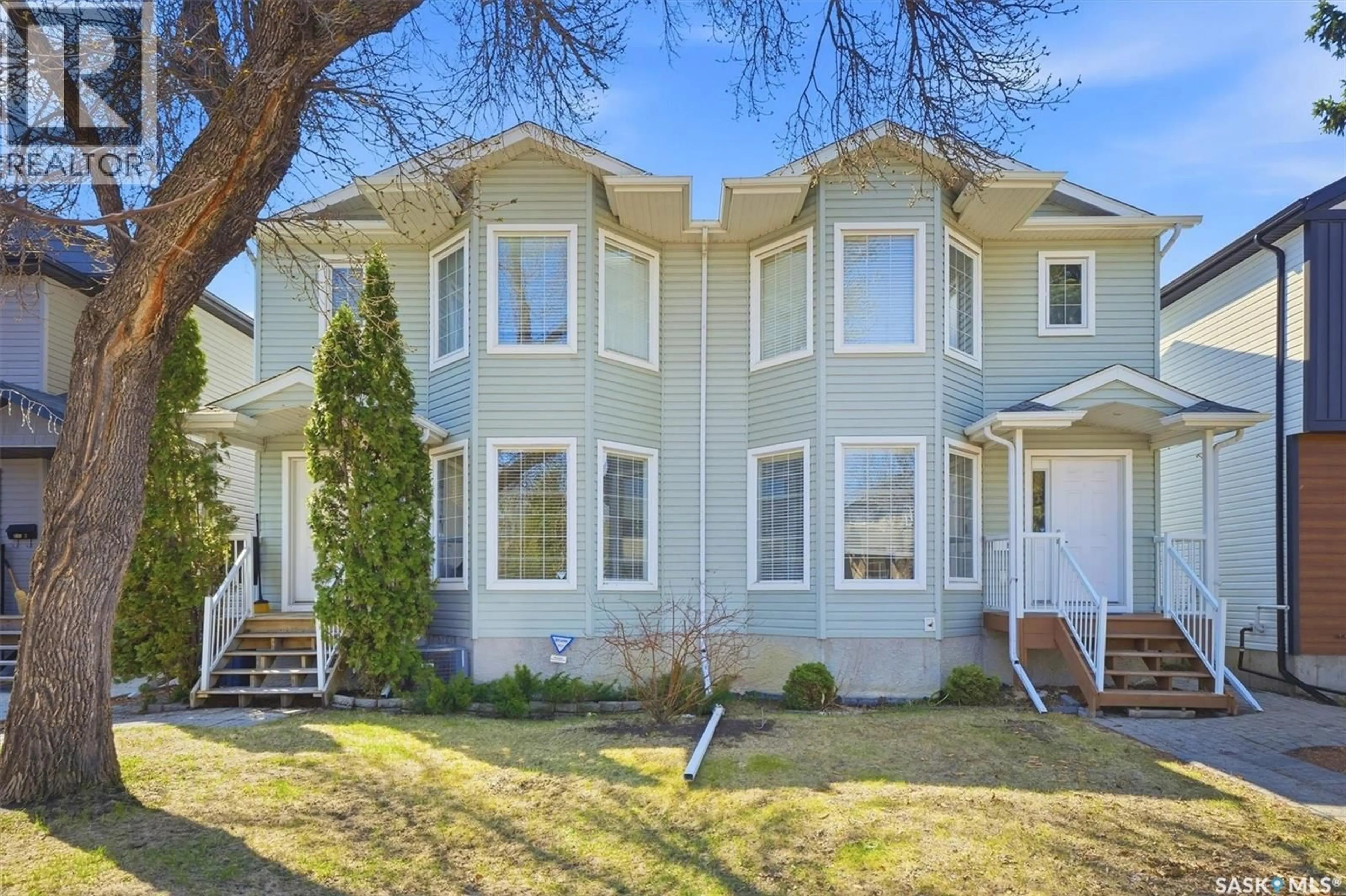 Home with vinyl exterior material, street for 315A 109TH STREET, Saskatoon Saskatchewan S7N1R6