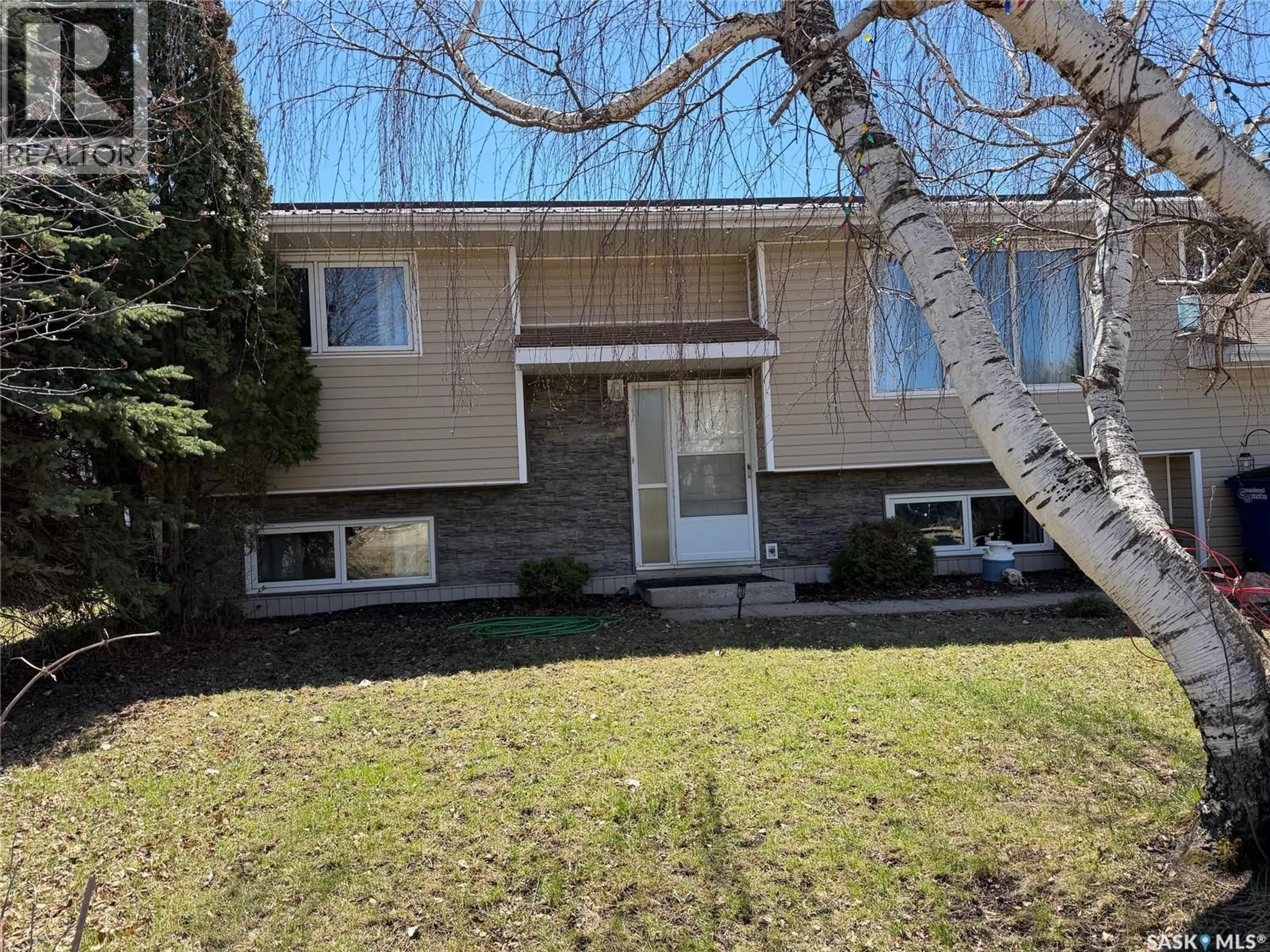 Home with vinyl exterior material, street for 225 COOPER STREET, Porcupine Plain Saskatchewan S0E1H0