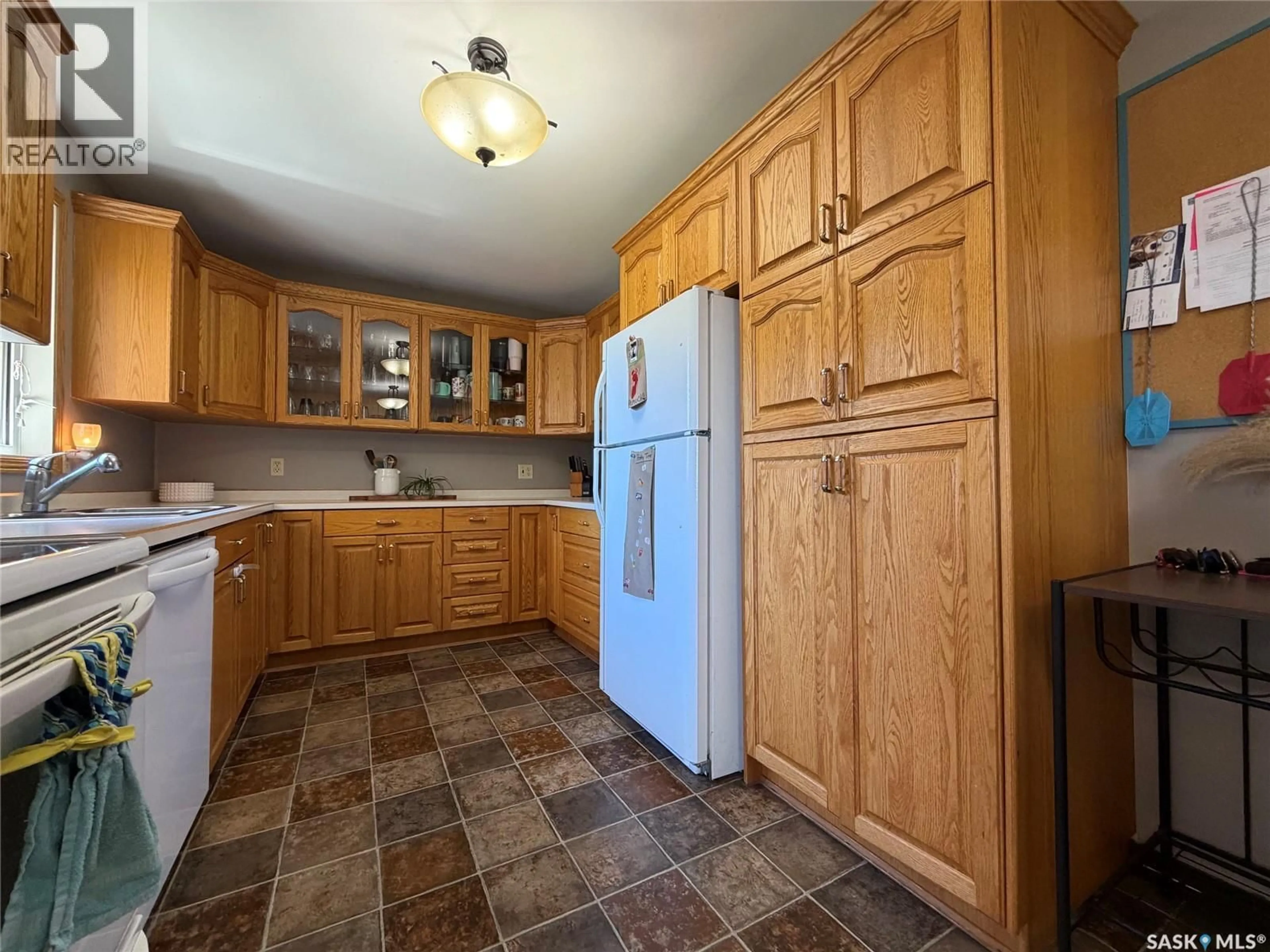 Standard kitchen, ceramic/tile floor for 225 COOPER STREET, Porcupine Plain Saskatchewan S0E1H0