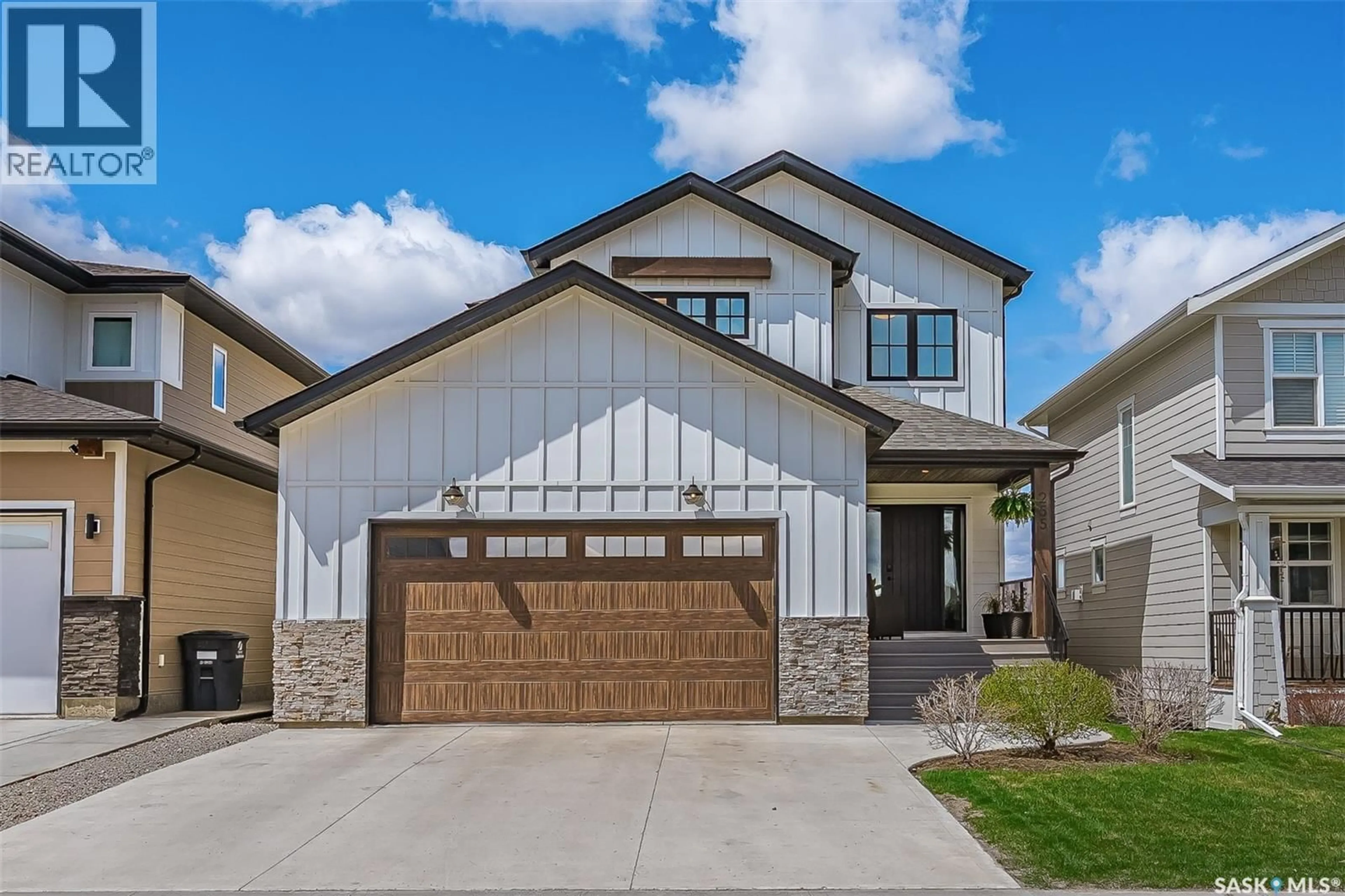 Home with brick exterior material, street for 255 GREYEYES-STEELE WAY, Saskatoon Saskatchewan S7V0M6