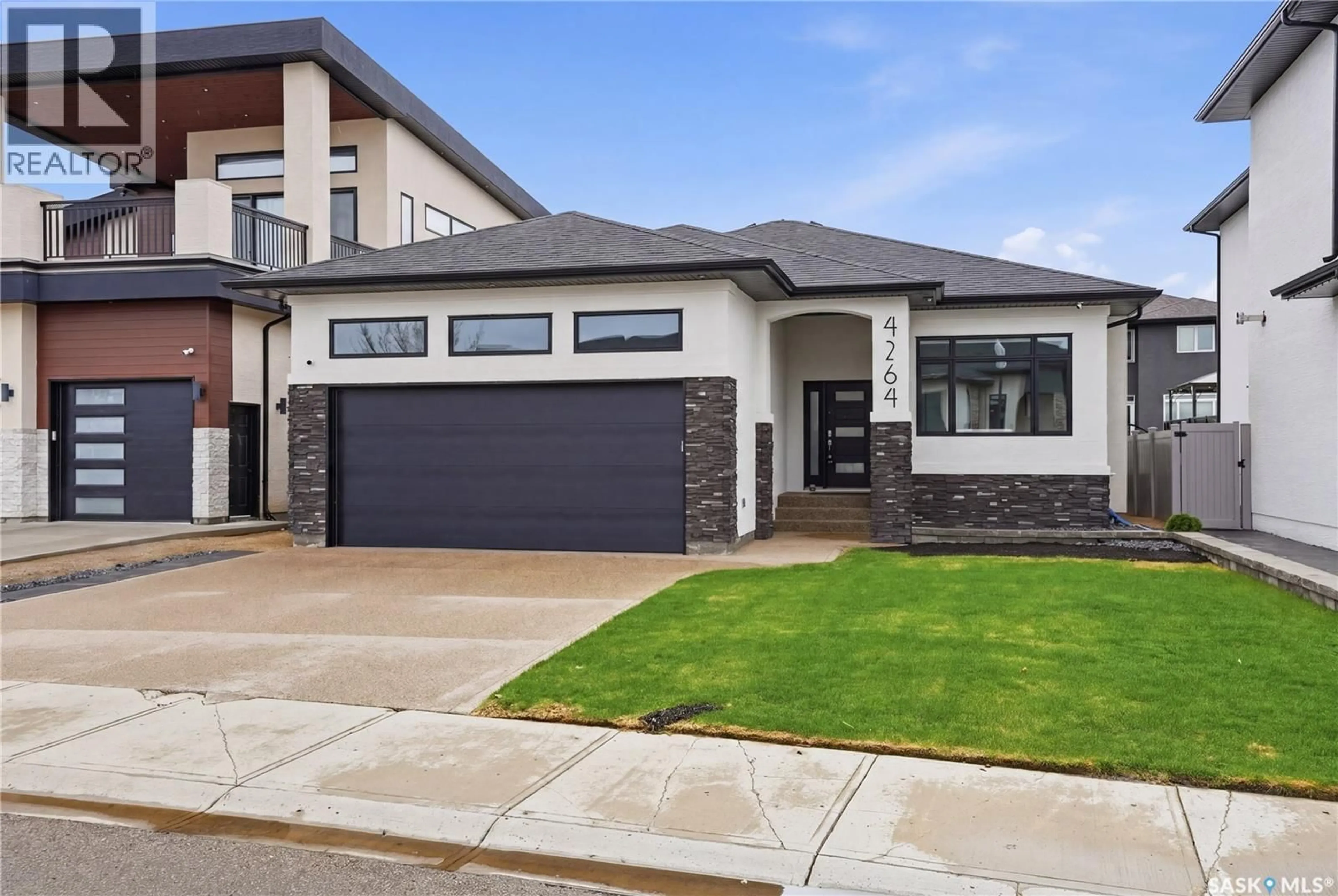 Home with brick exterior material, street for 4264 ELDERBERRY CRESCENT, Regina Saskatchewan S4V3V3