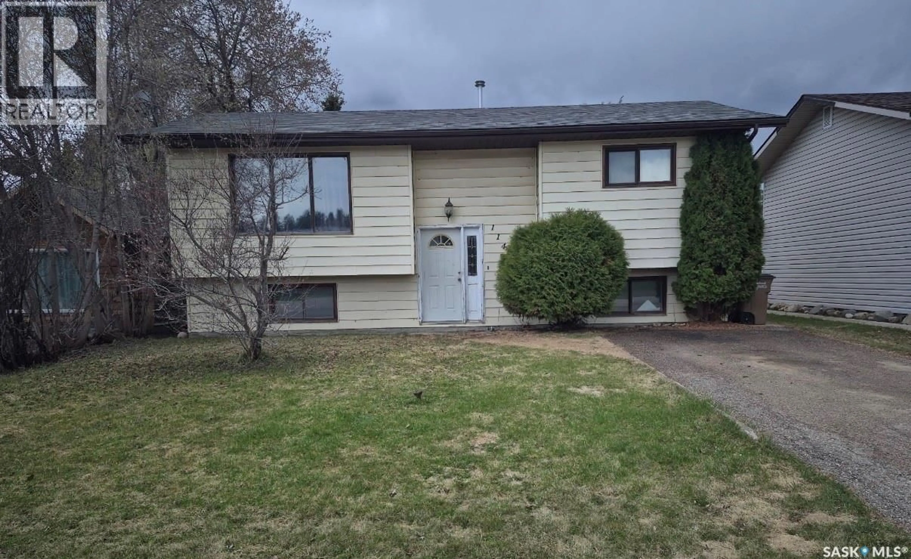Home with vinyl exterior material, street for 114 7TH AVENUE, Big River Saskatchewan S0J0E0
