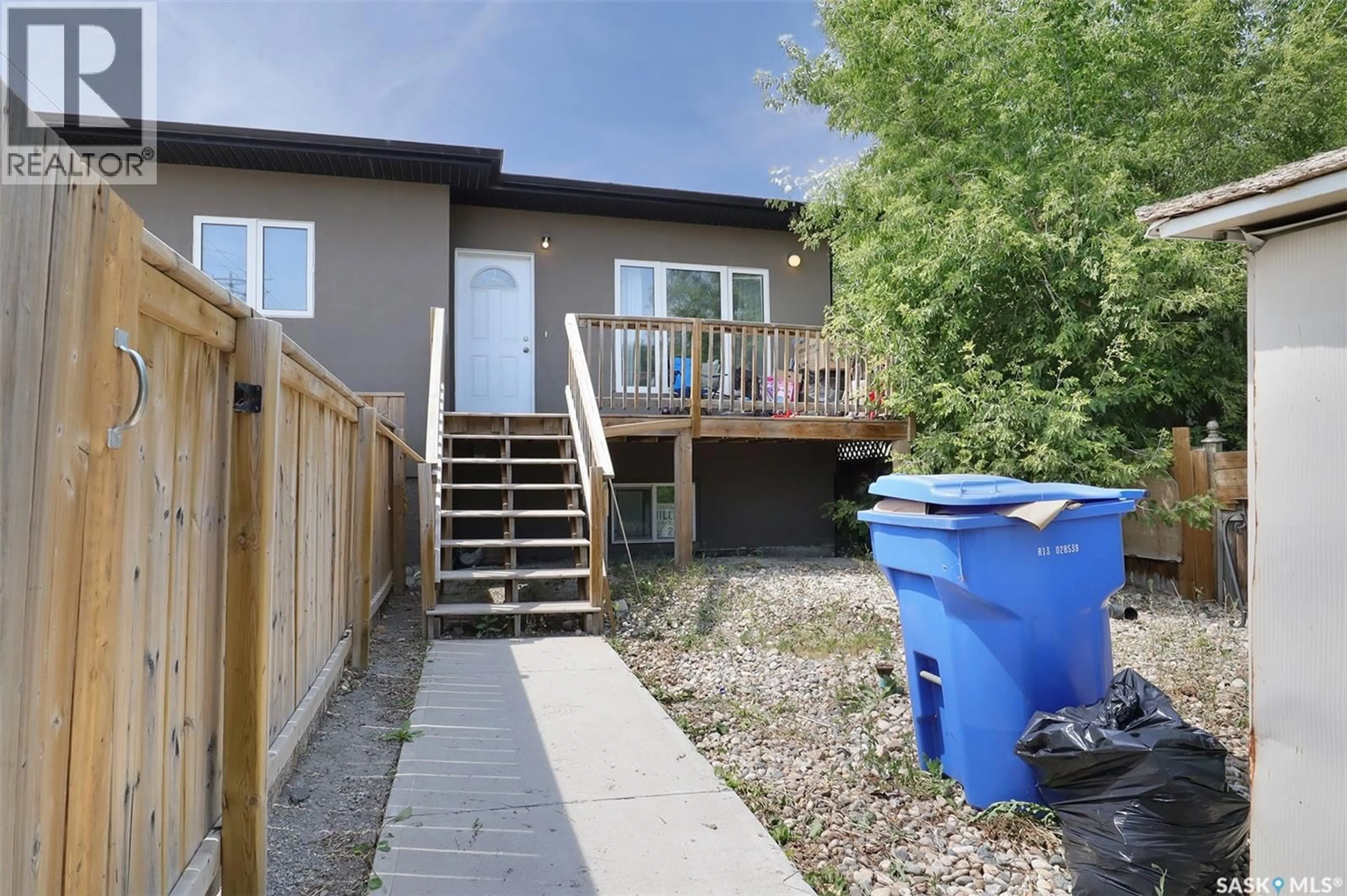 A pic from outside/outdoor area/front of a property/back of a property/a pic from drone, street for A&B - 1956 EDGAR STREET, Regina Saskatchewan S4N3K3
