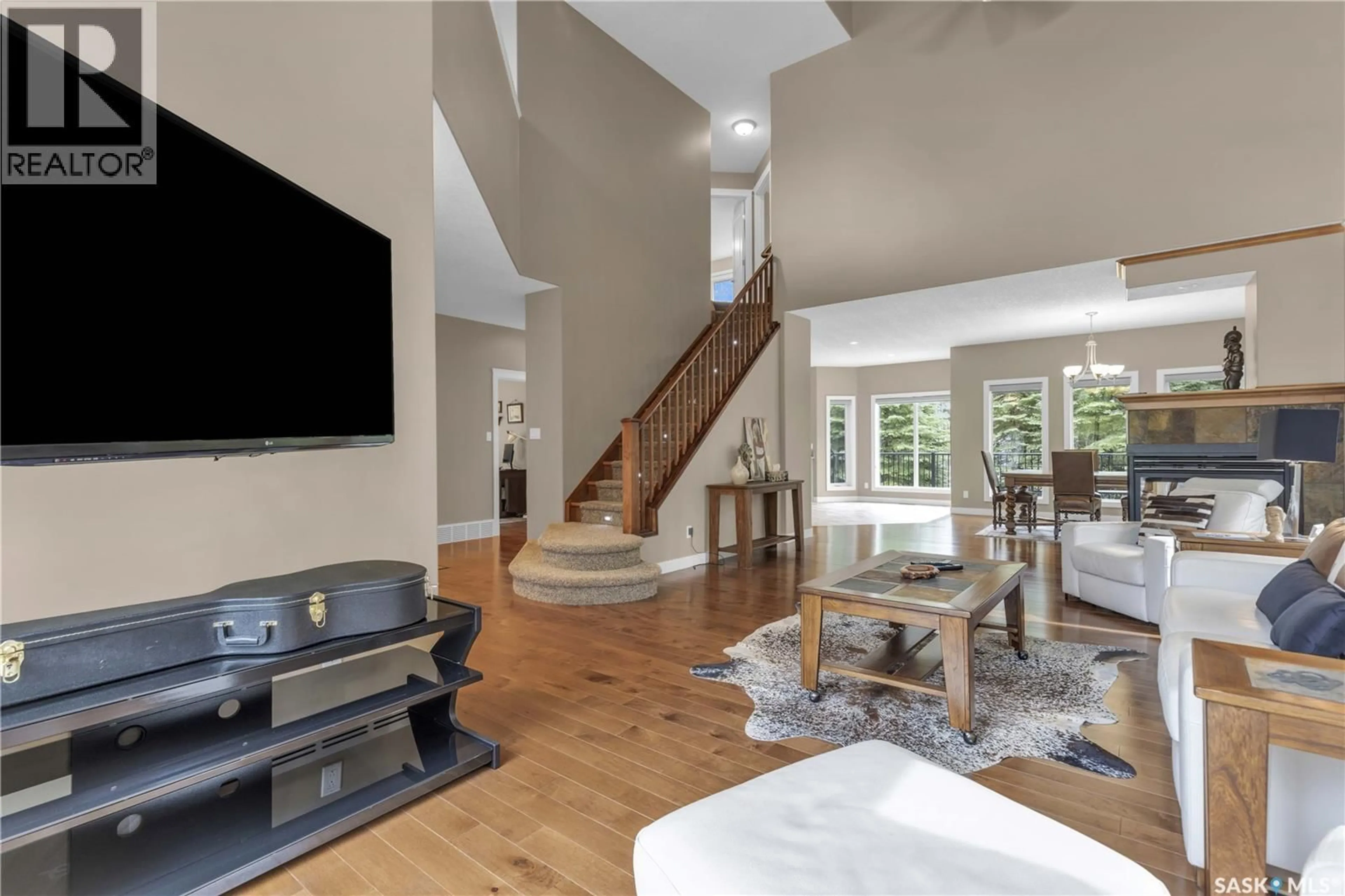 Living room with furniture, unknown for 26 ESTATES DRIVE, Elk Ridge Saskatchewan S0J2Y0