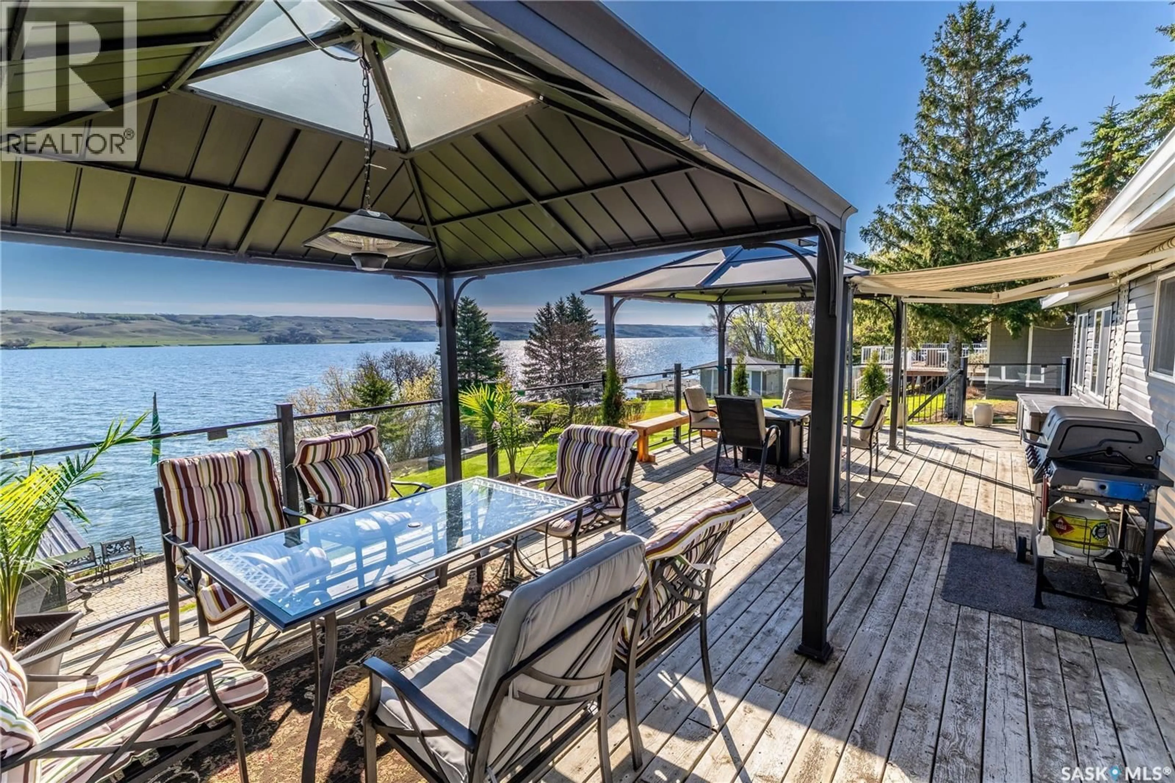 Patio, water/lake/river/ocean view for 408 TATANKA DRIVE, Sun Valley Saskatchewan S6H4P2