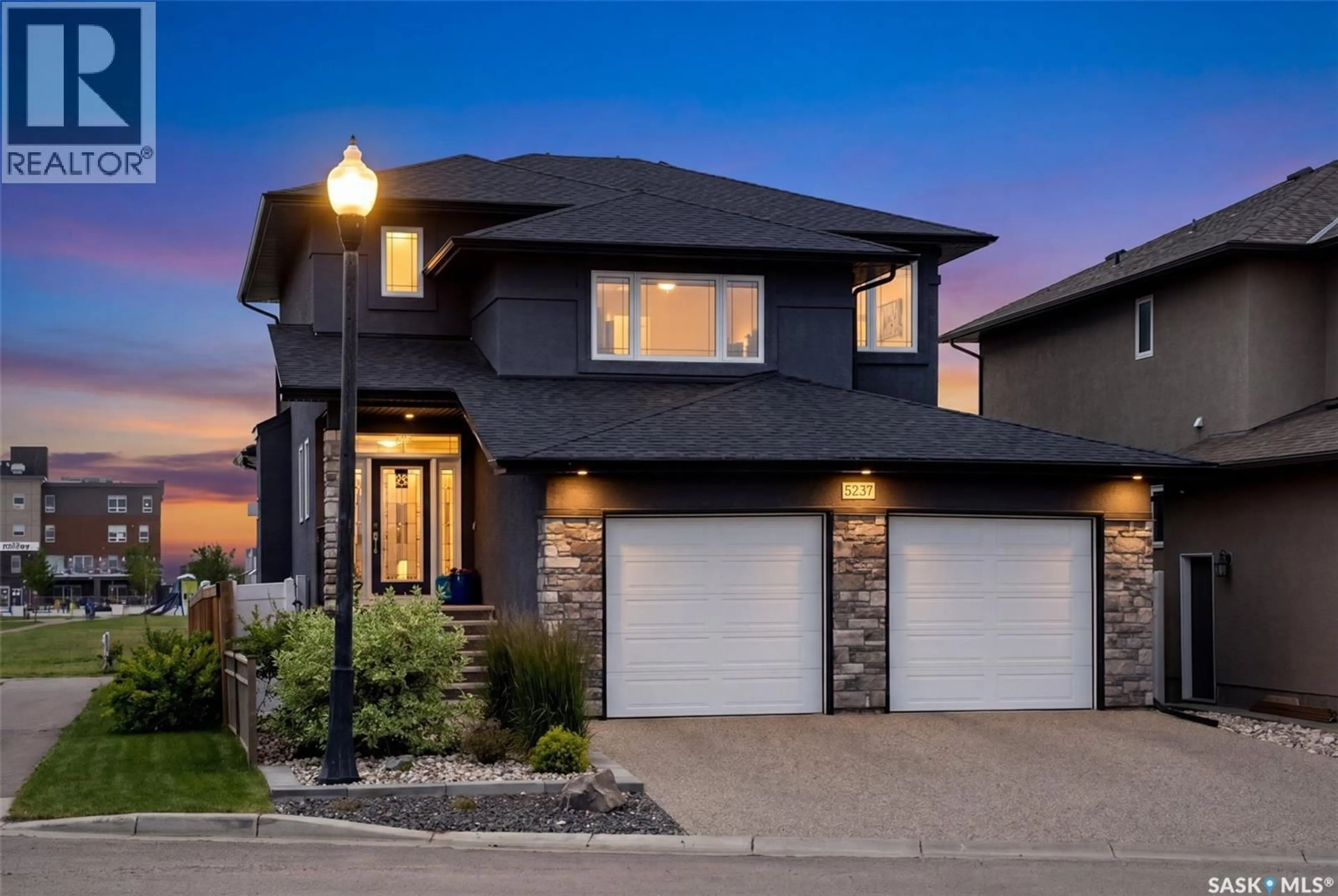 Home with brick exterior material, street for 5237 SNOWBIRDS CRESCENT, Regina Saskatchewan S4W0H4