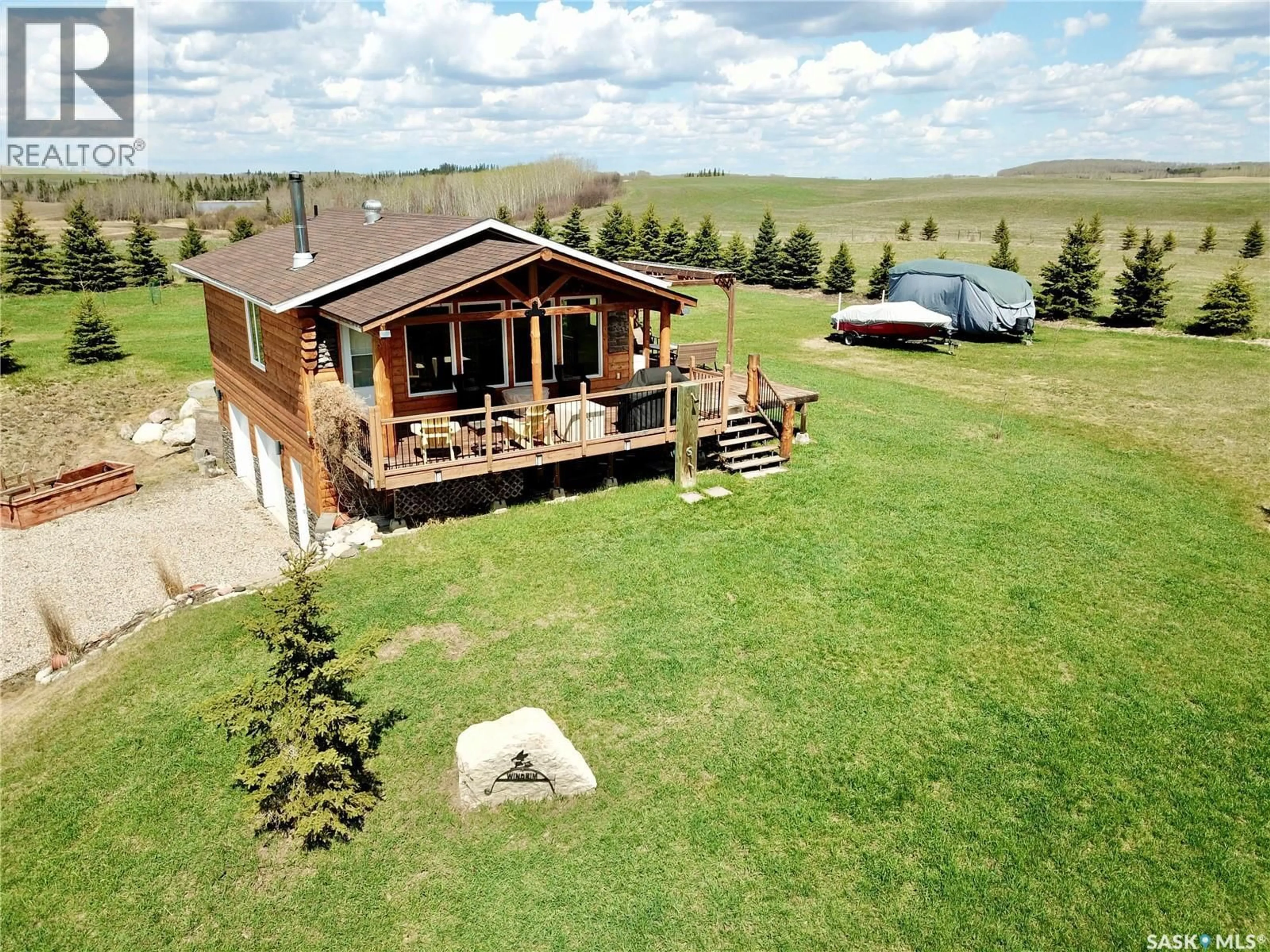 A pic from outside/outdoor area/front of a property/back of a property/a pic from drone, unknown for Lot A WESTHILL RD, Pebble Baye Saskatchewan S0J2G0