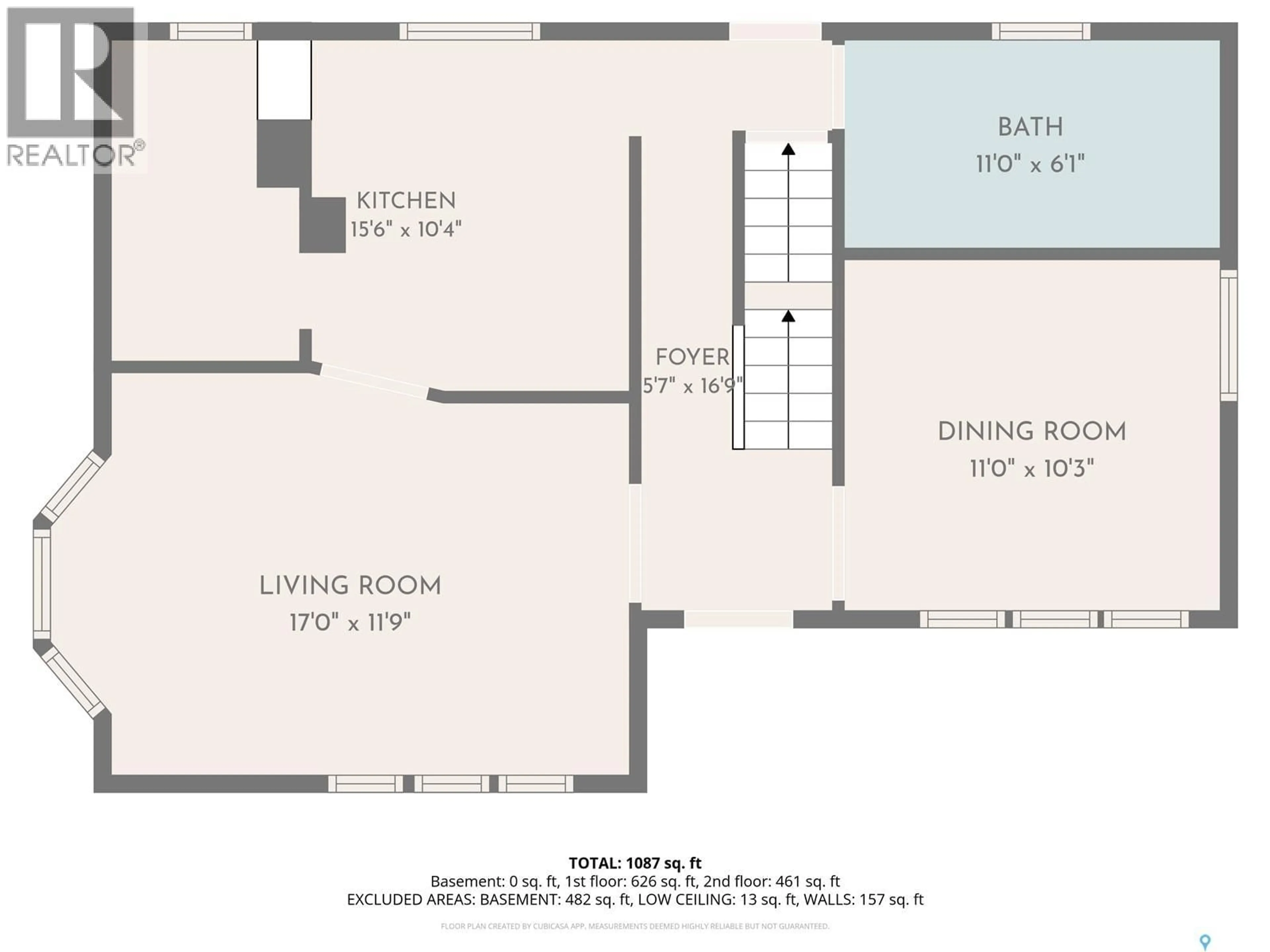 Floor plan for 760 JAMES STREET, Lumsden Saskatchewan S0G3C0