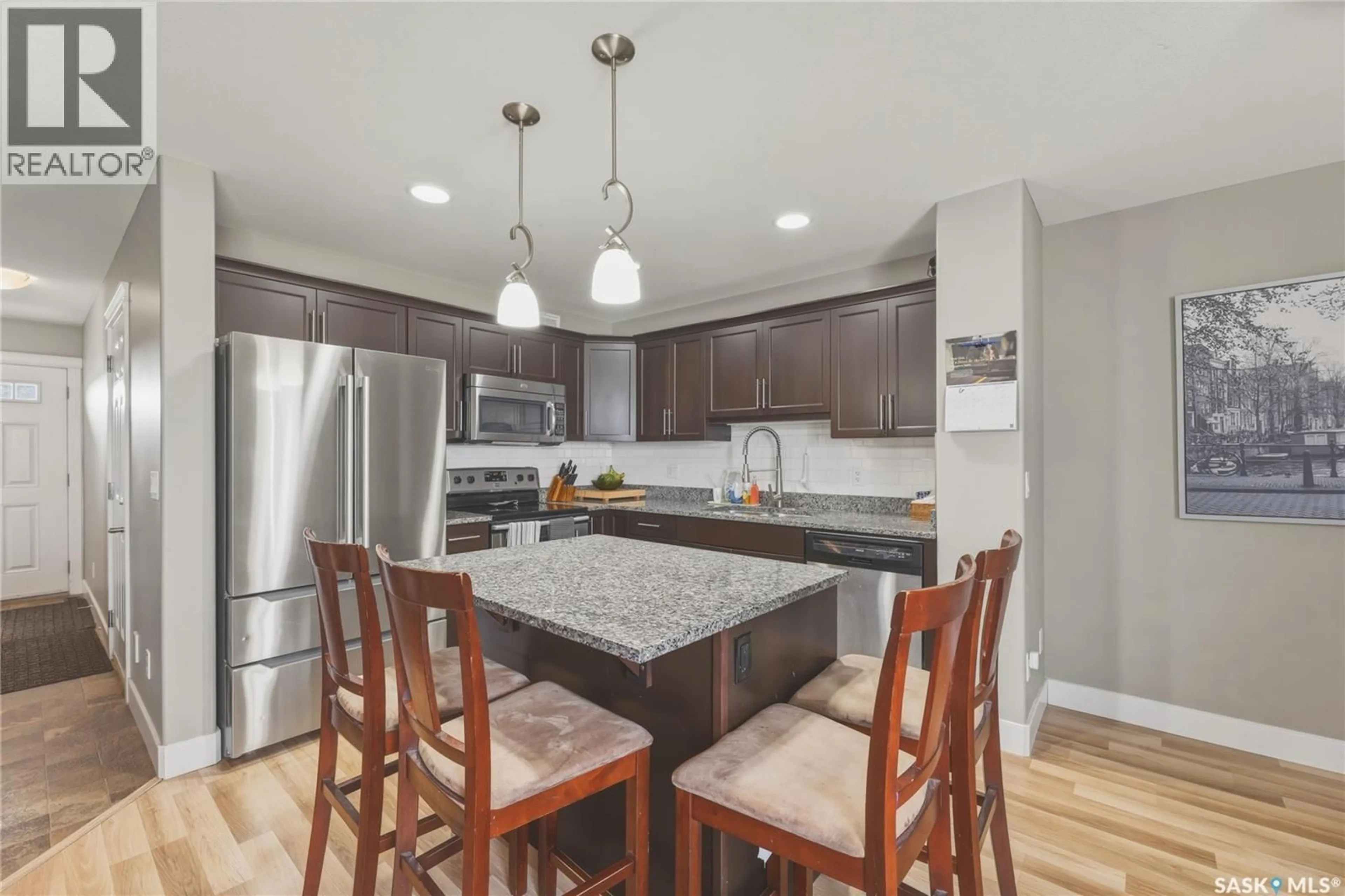 Open concept kitchen, unknown for 136 901 4TH STREET, Martensville Saskatchewan S0K2T0