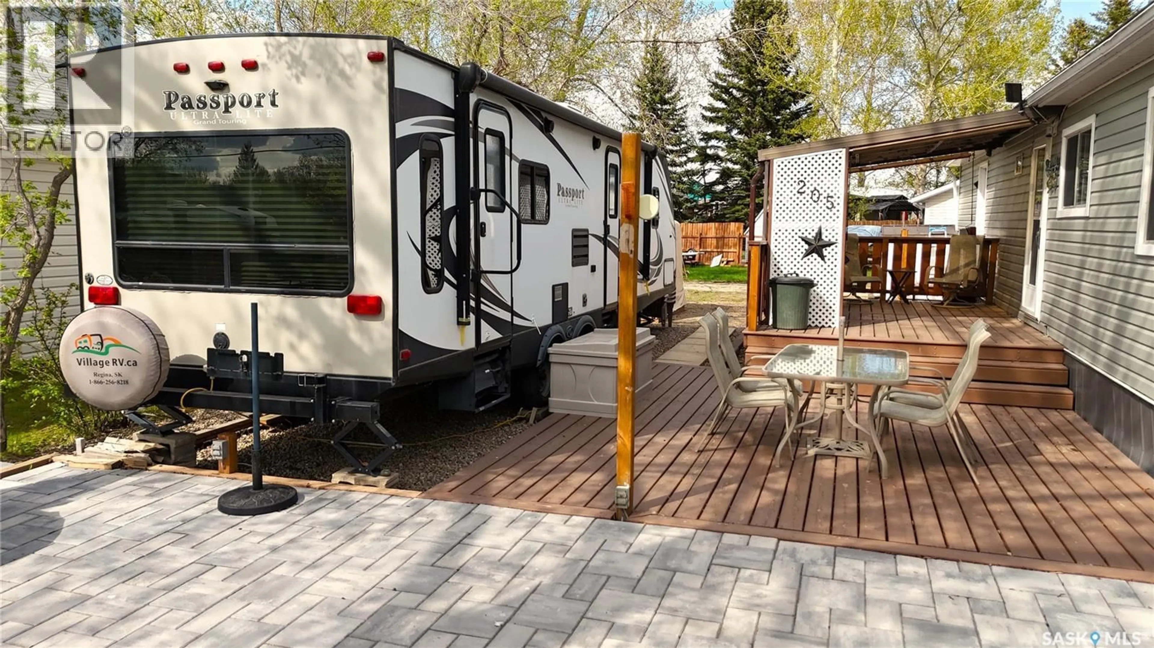 Patio, street for 205 ELIM DRIVE, Lac Pelletier Rm No. 107 Saskatchewan S0N2Y0