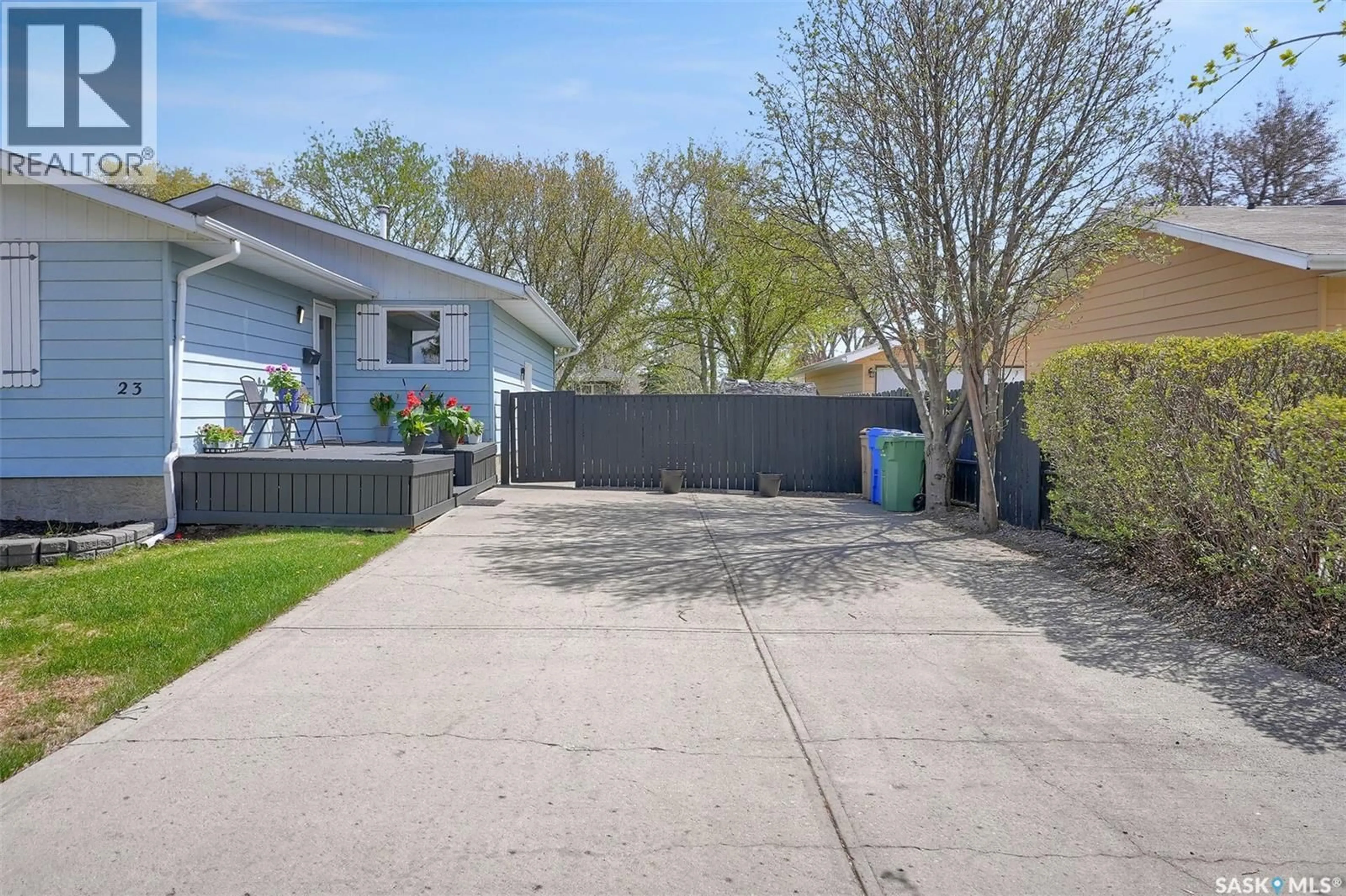 A pic from outside/outdoor area/front of a property/back of a property/a pic from drone, street for 23 HIND STREET, Regina Saskatchewan S4X1P9