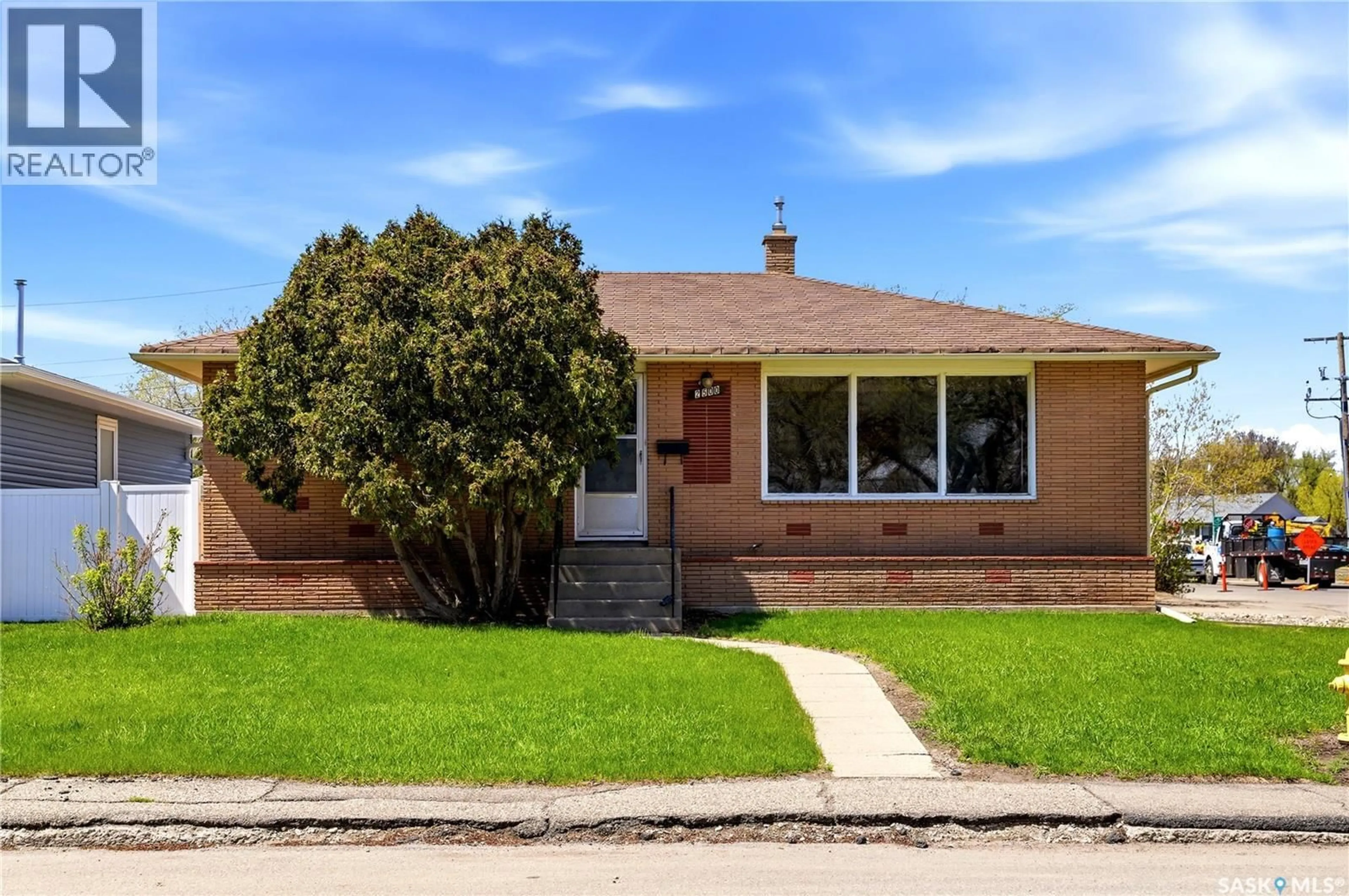 Home with brick exterior material, street for 2500 ROTHWELL STREET, Regina Saskatchewan S4N2C8