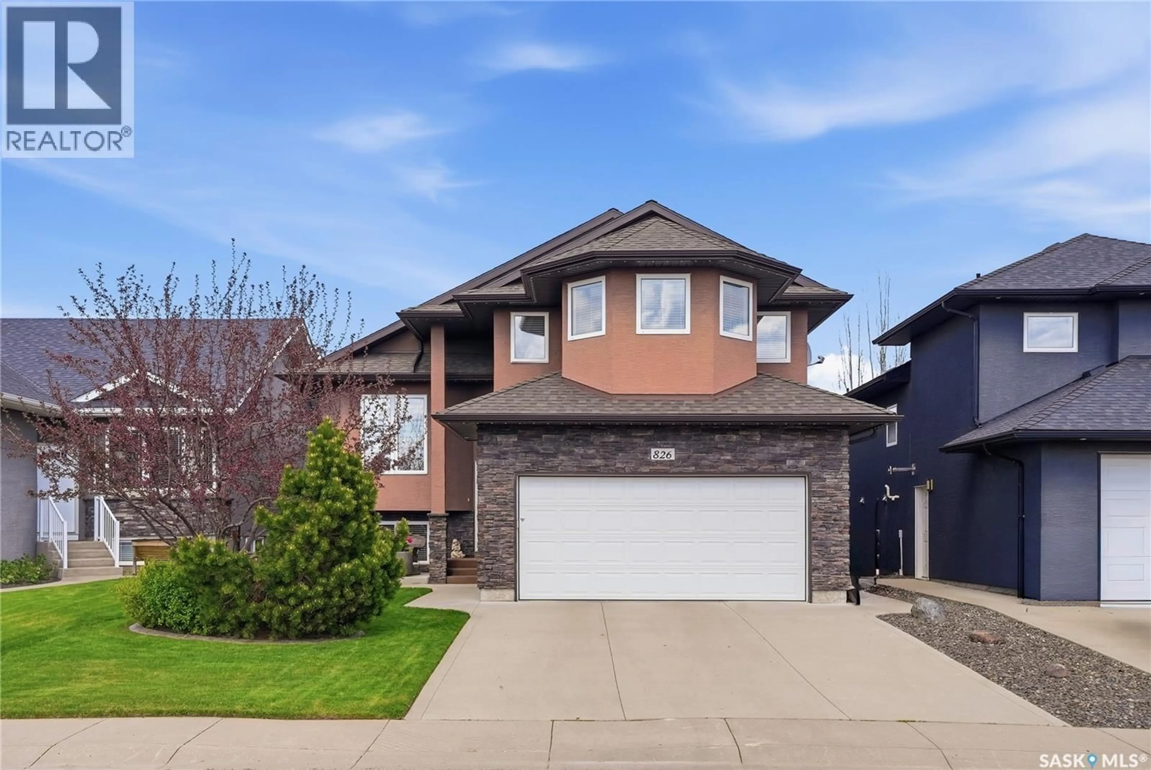 Home with brick exterior material, street for 826 REMPEL CRESCENT, Saskatoon Saskatchewan S7T0M5