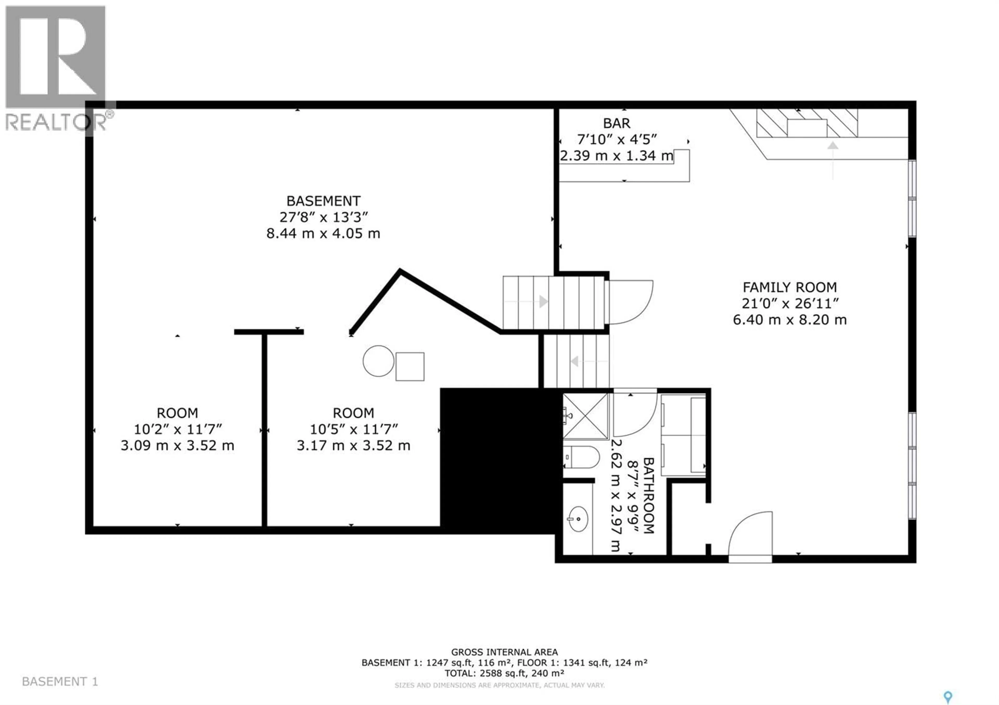 Floor plan for 333 DOMINION BAY, Central Butte Saskatchewan S0H0T0