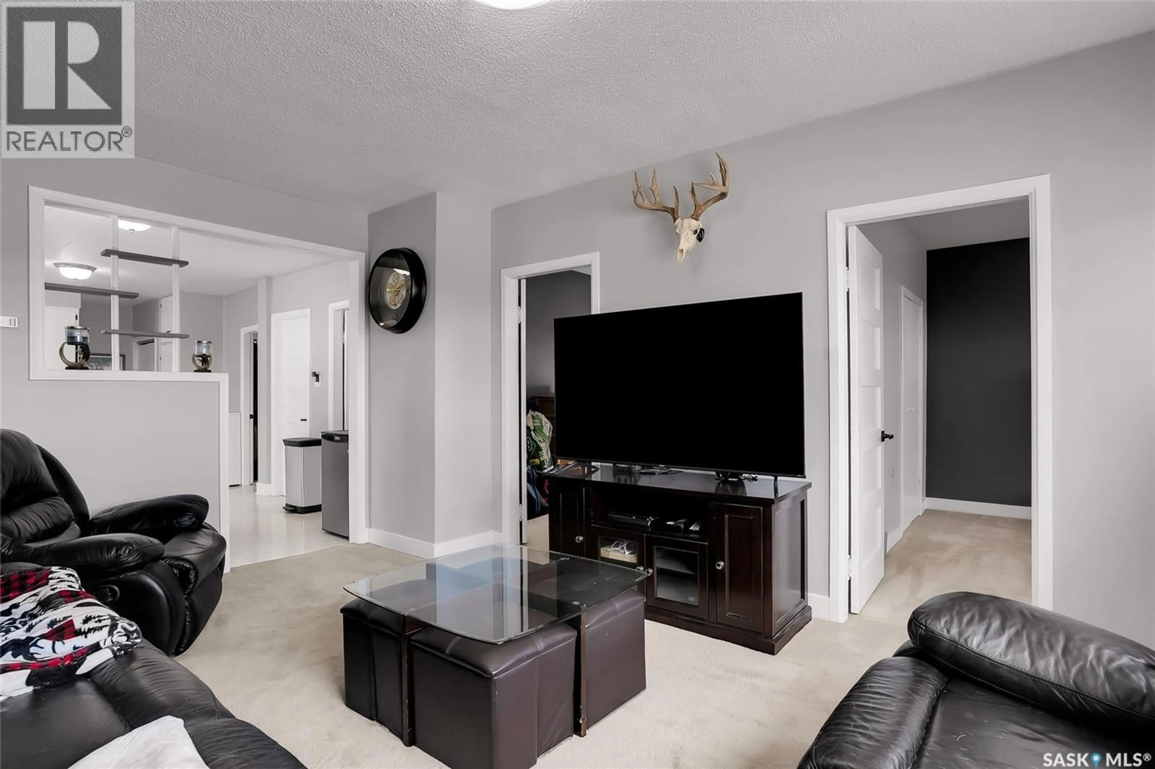 Living room with furniture, unknown for 406 RAILWAY AVENUE, Alvena Saskatchewan S0K0A0