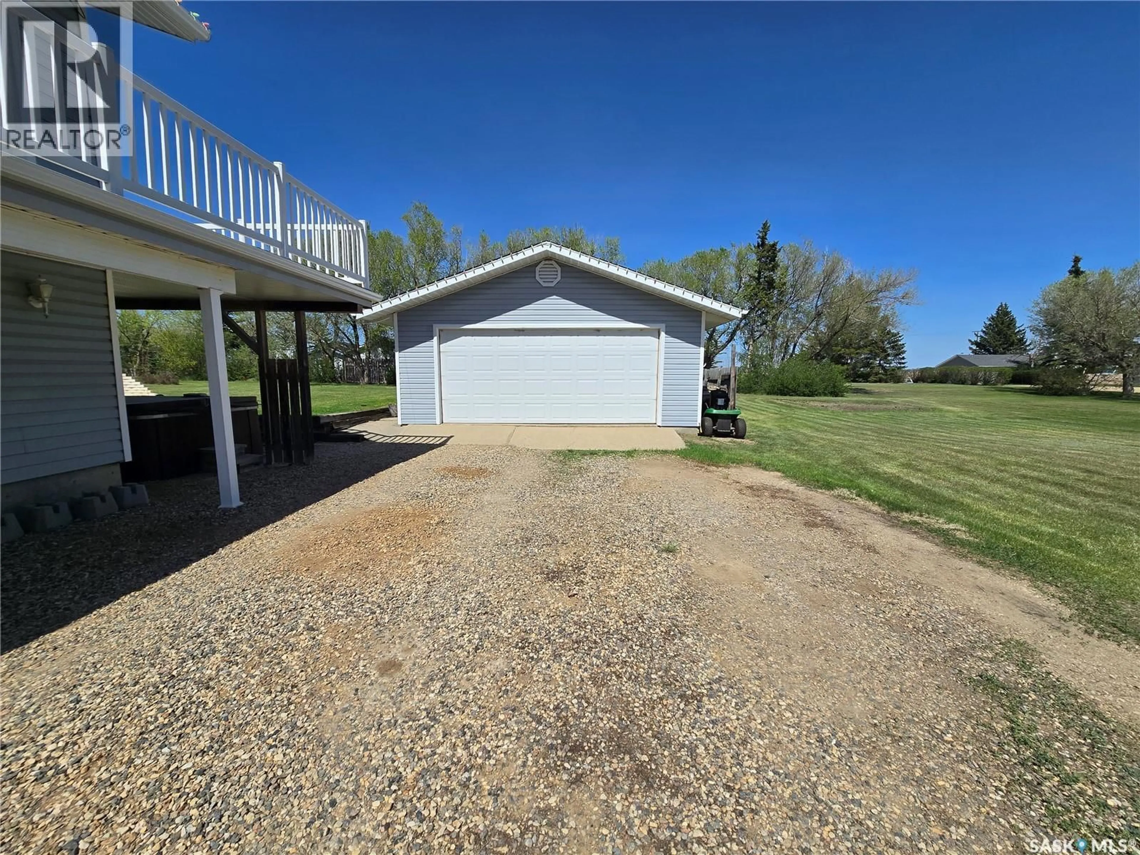 A pic from outside/outdoor area/front of a property/back of a property/a pic from drone, water/lake/river/ocean view for 43 ASSINIBOIA AVENUE, Mctaggart Saskatchewan S0G3G0