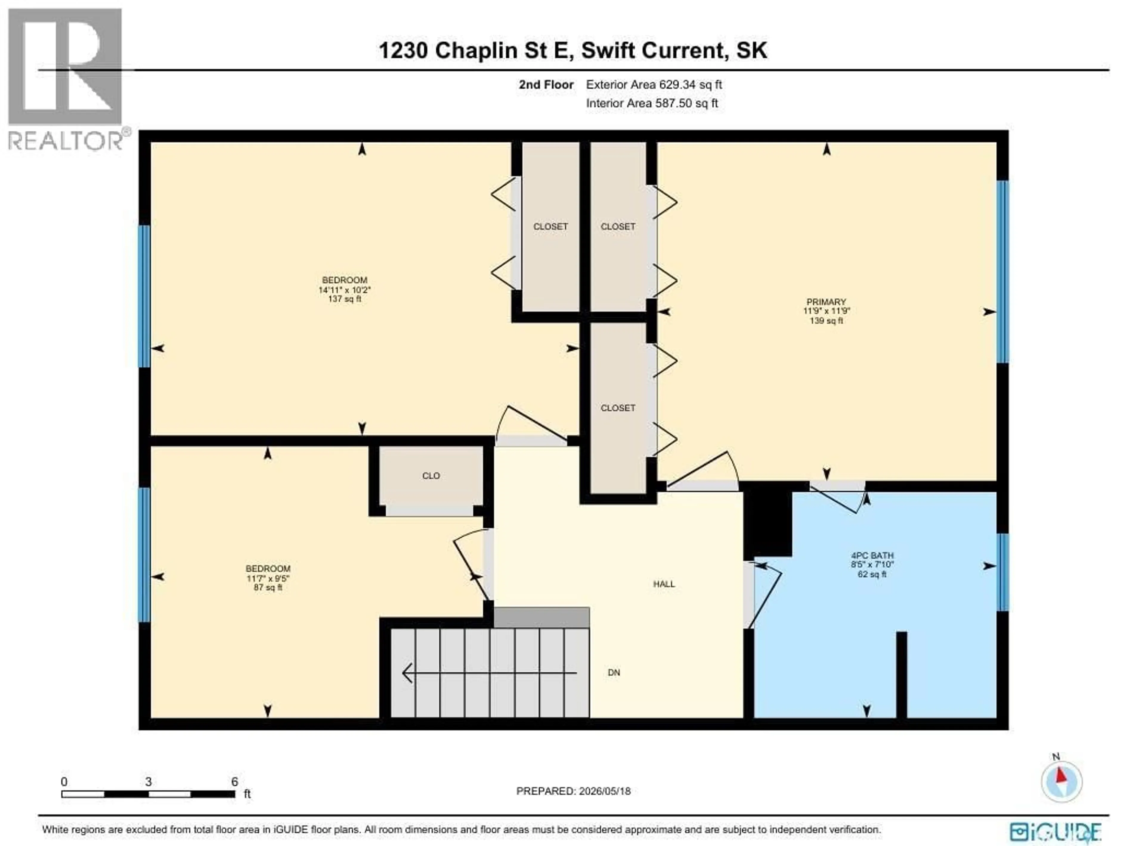 Floor plan for 1230 CHAPLIN STREET, Swift Current Saskatchewan S9H1K1