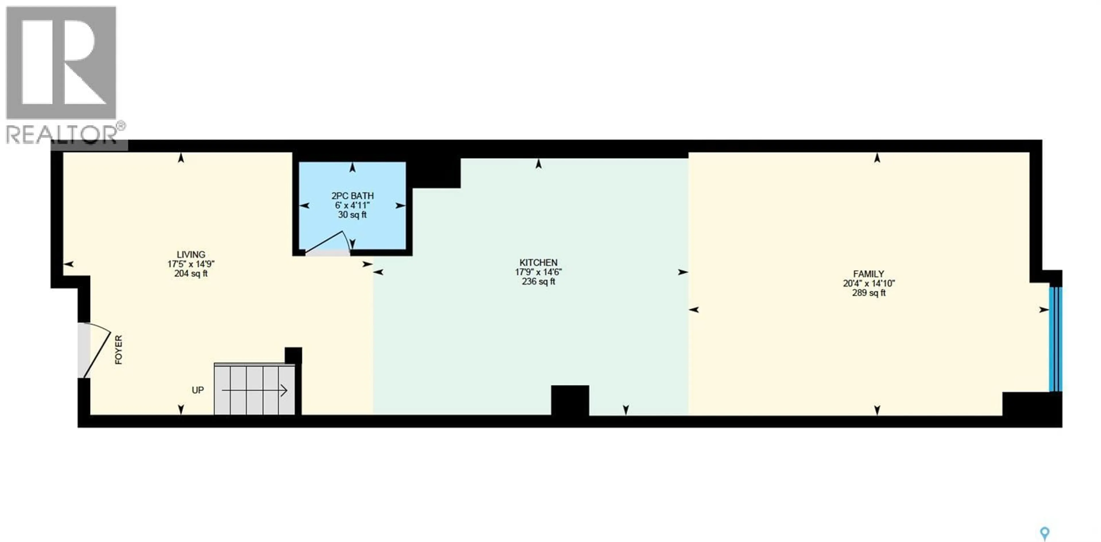 Floor plan for 206 120 23RD STREET E, Saskatoon Saskatchewan S7K0K8