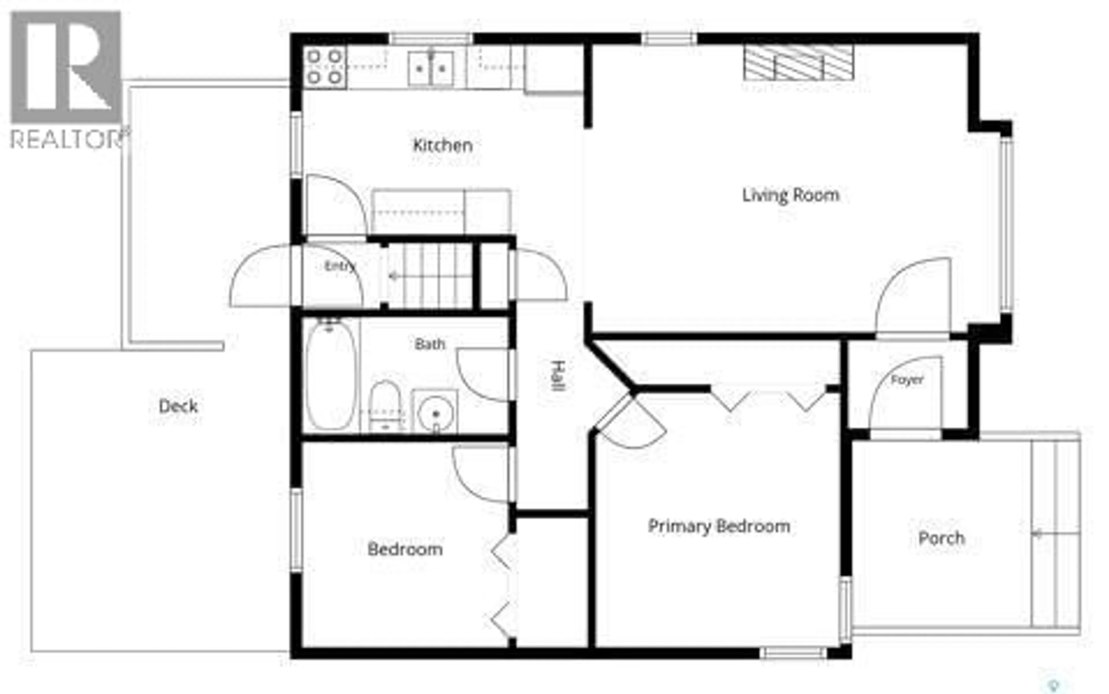 Floor plan for 1917 LORNE AVENUE, Saskatoon Saskatchewan S7J0R2
